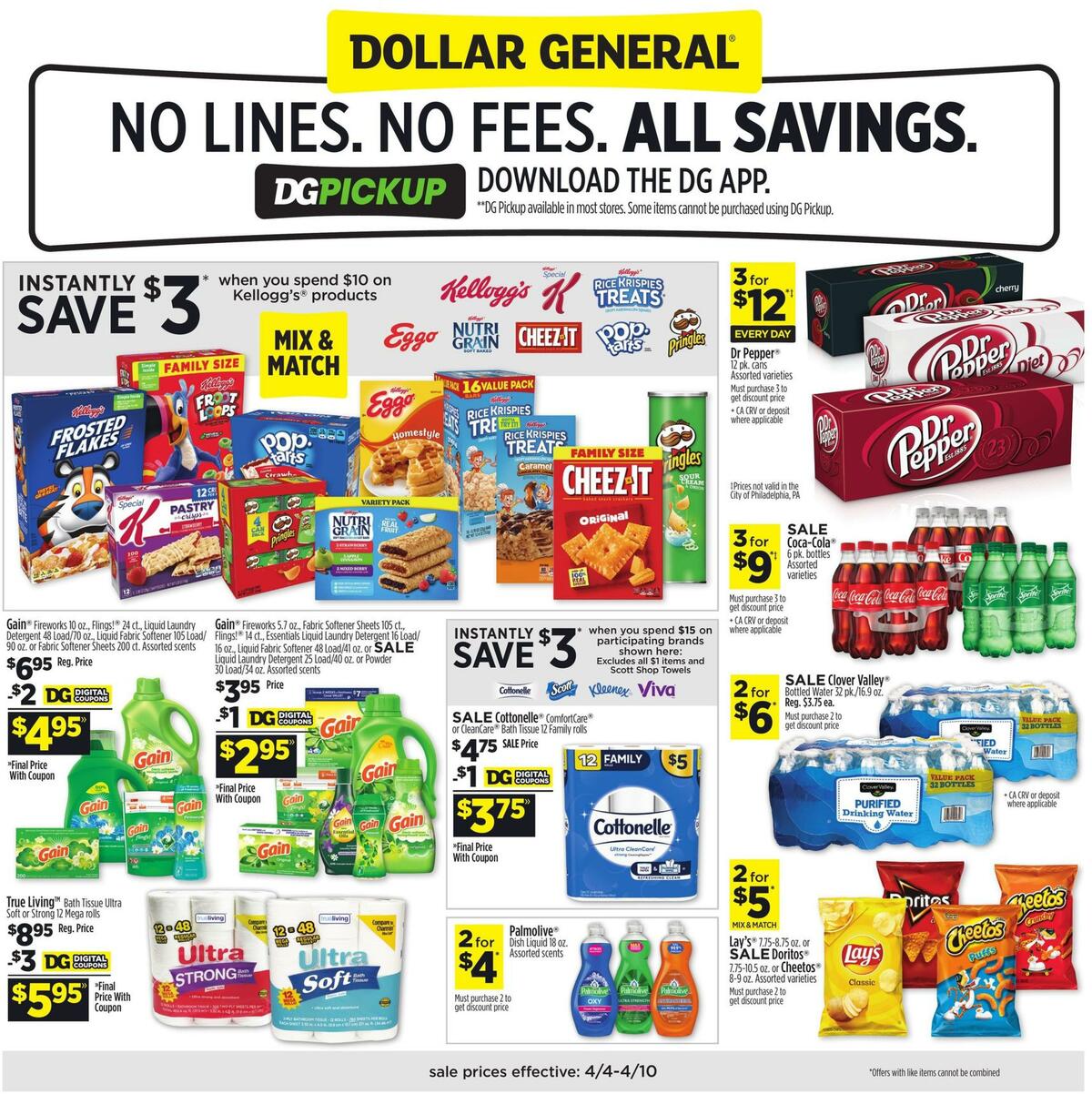 Dollar General Weekly Ad from April 4