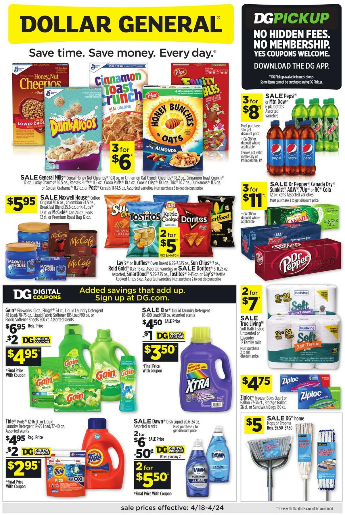 Dollar General Weekly Ad from April 18