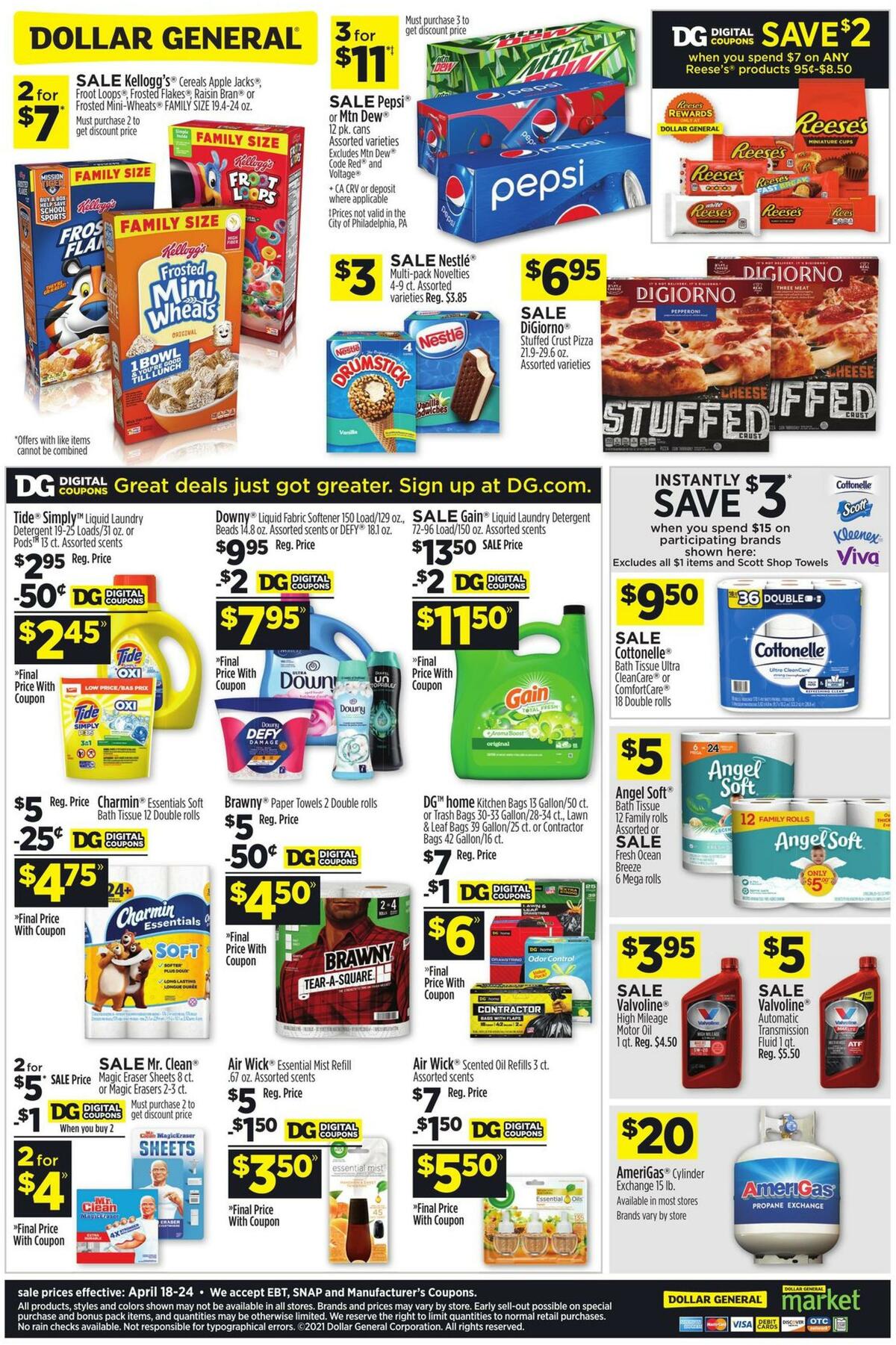 Dollar General Weekly Ad from April 18