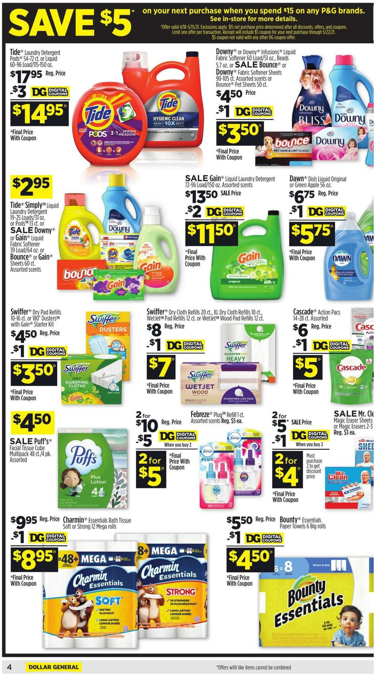 Dollar General Weekly Ad from April 25