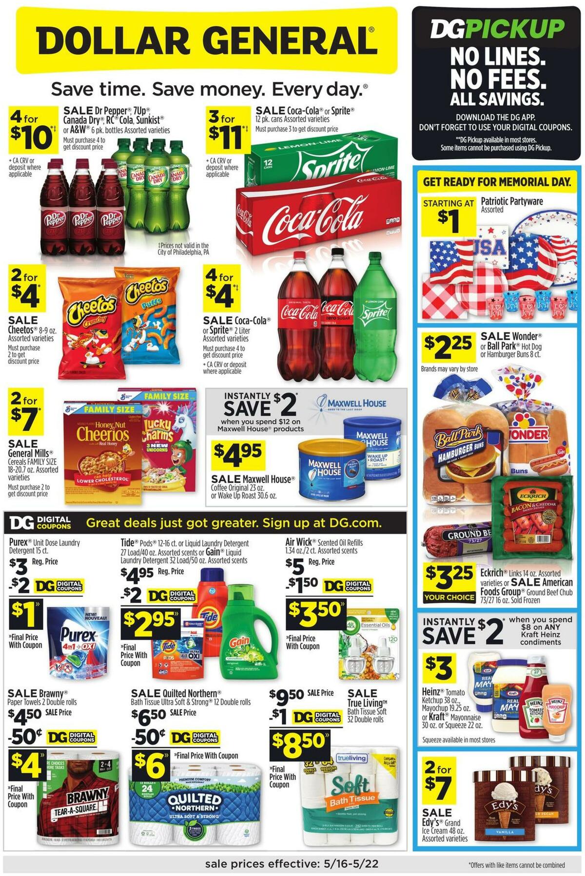 Dollar General Weekly Ad from May 16