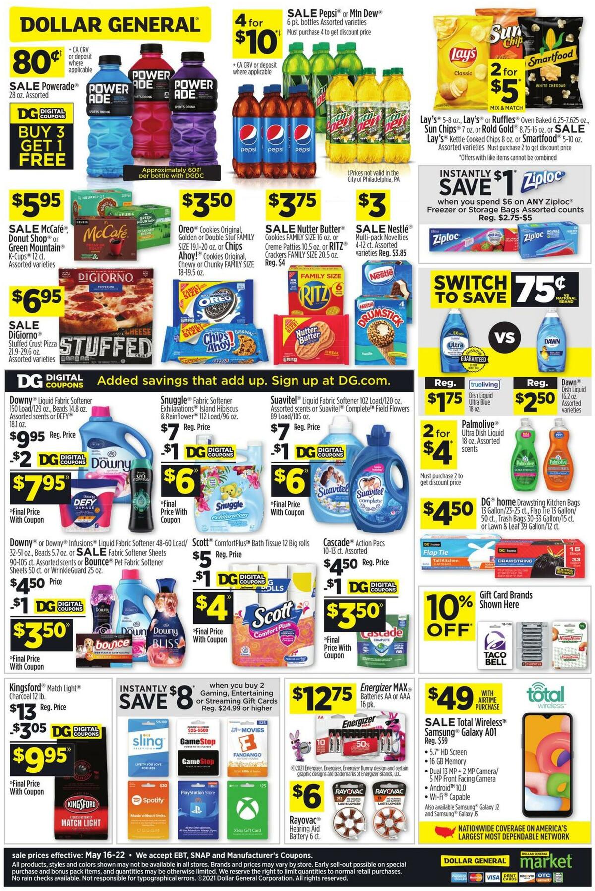 Dollar General Weekly Ad from May 16