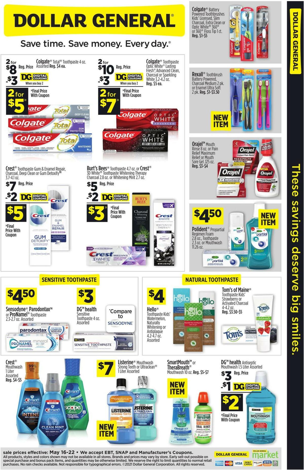 Dollar General Weekly Ad from May 16