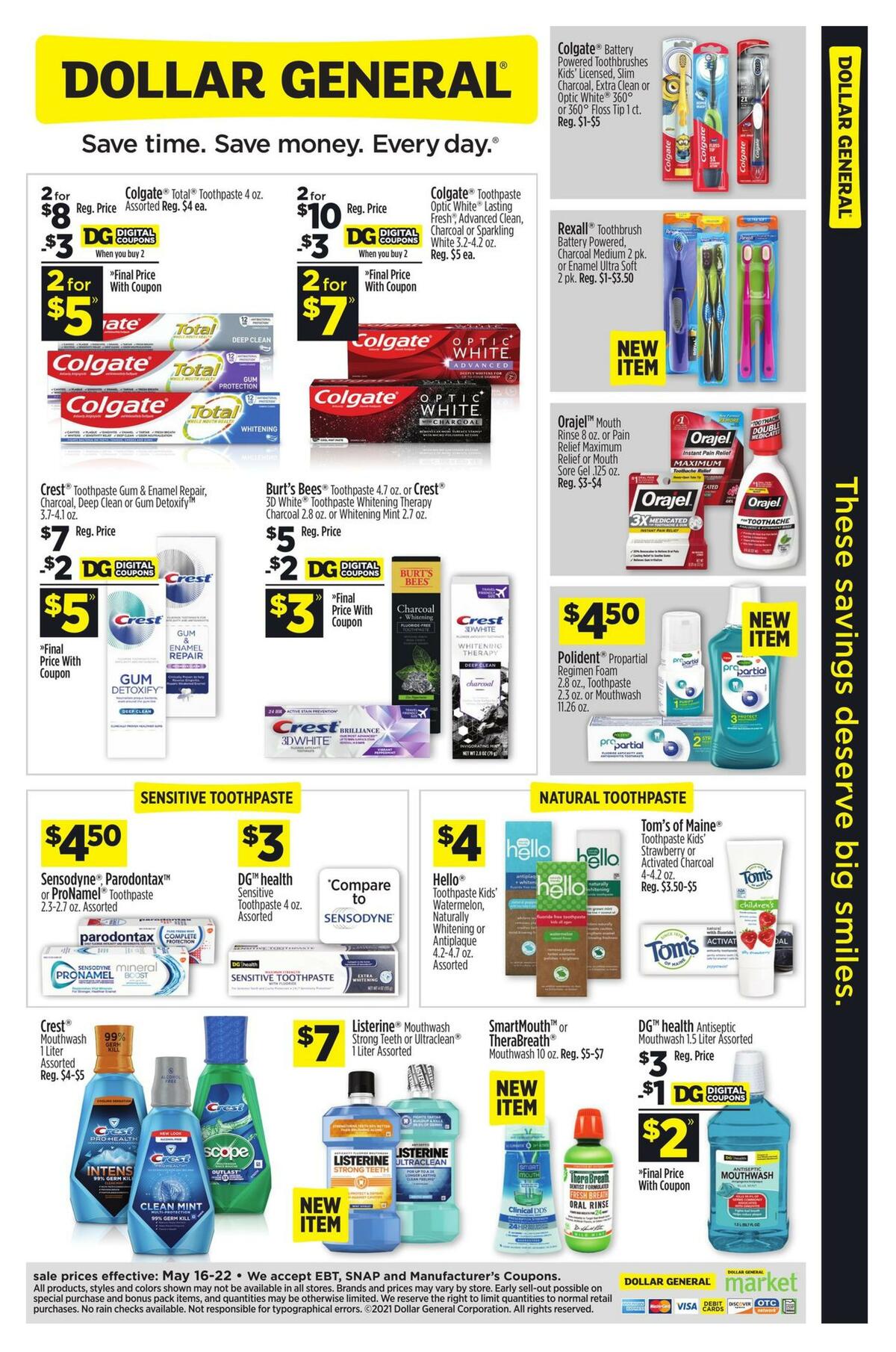 Dollar General These Savings Deserve Big Smiles Weekly Ad from May 16