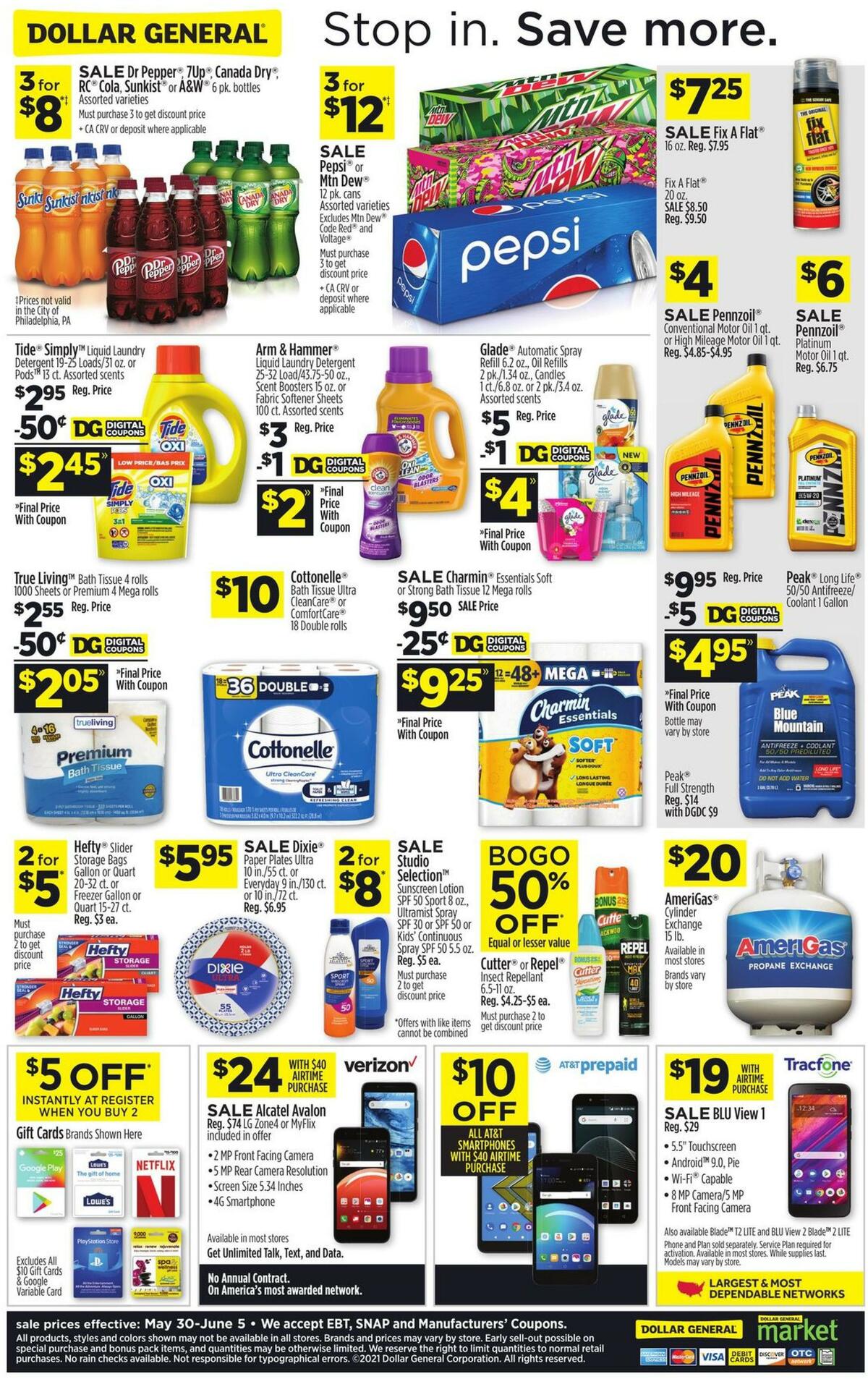 Dollar General Weekly Ad from May 30