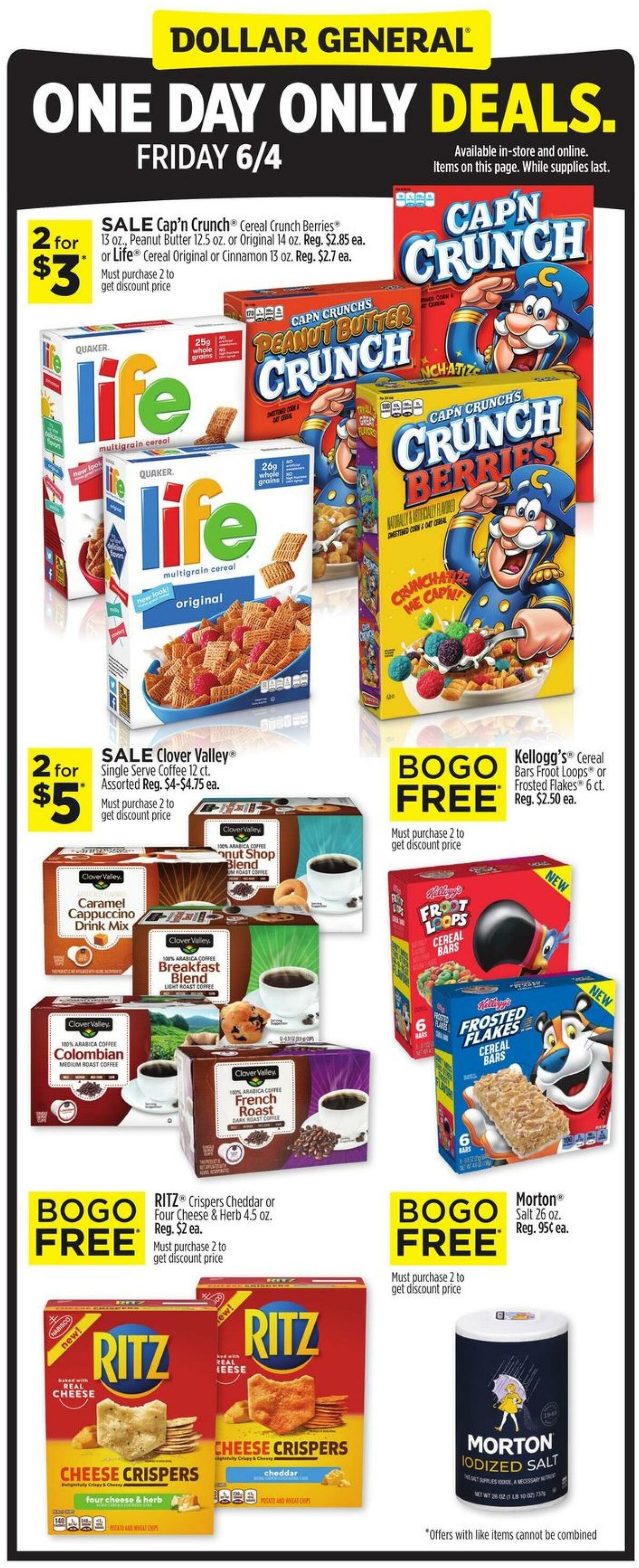Dollar General Weekly Ad from May 30