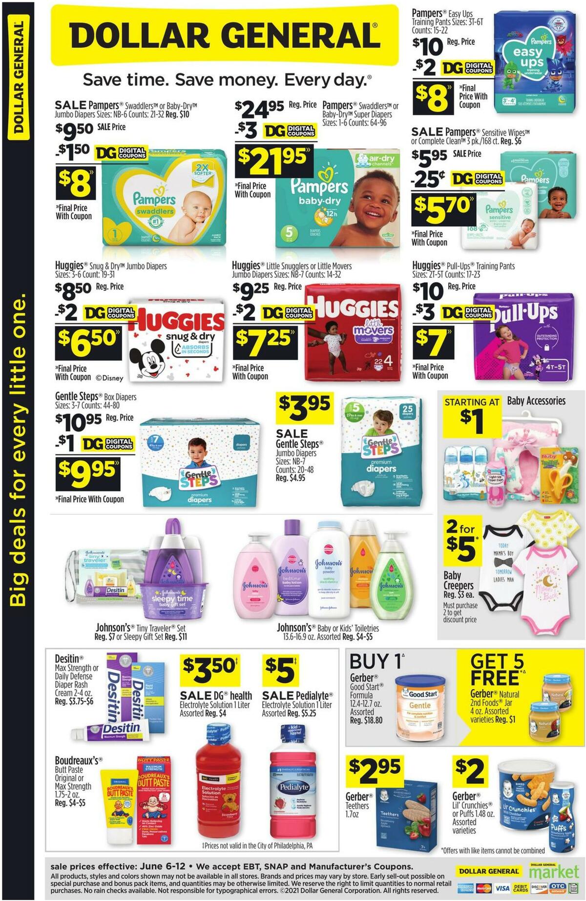 Dollar General Big Deals For Every Little One Weekly Ad from June 6
