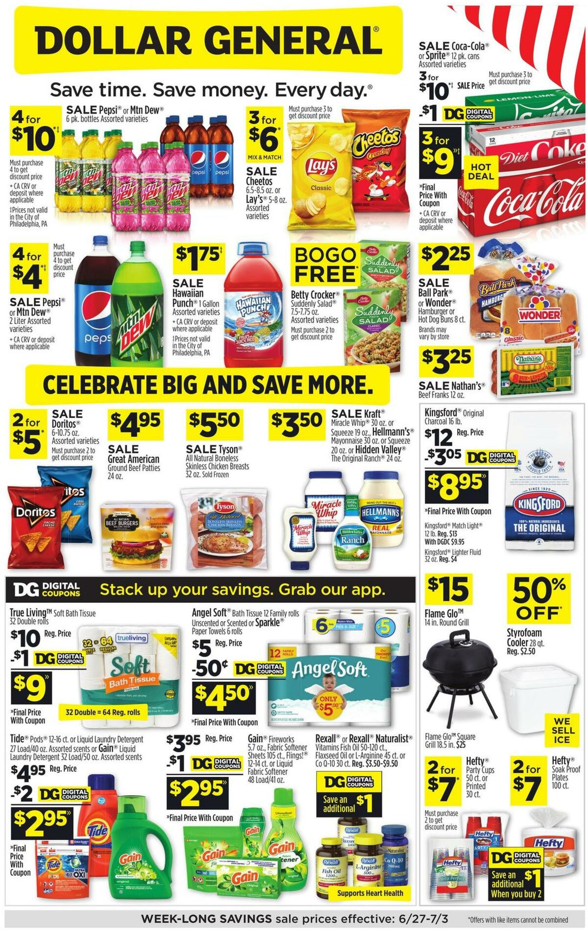 Dollar General Weekly Ad from June 27