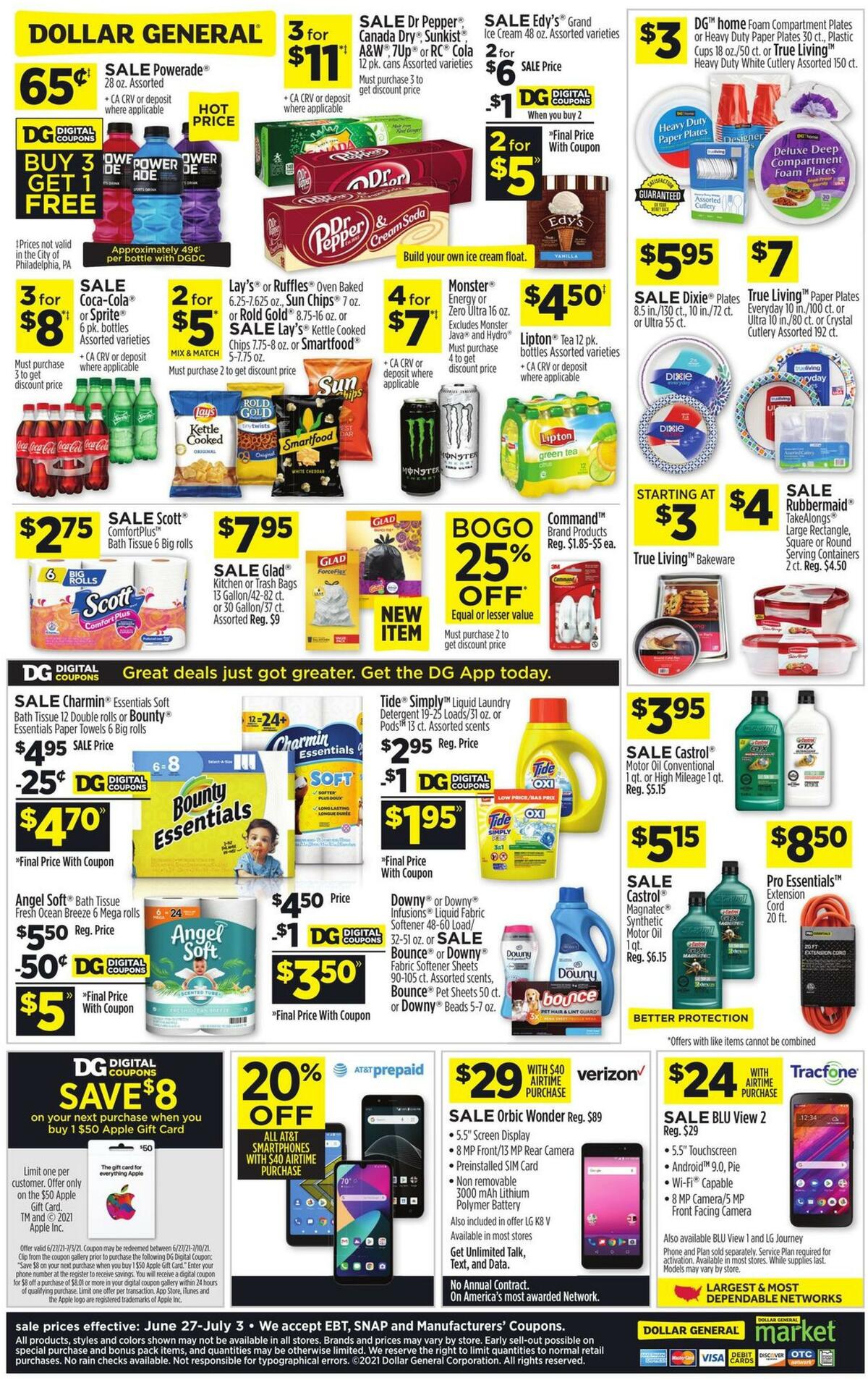 Dollar General Weekly Ad from June 27