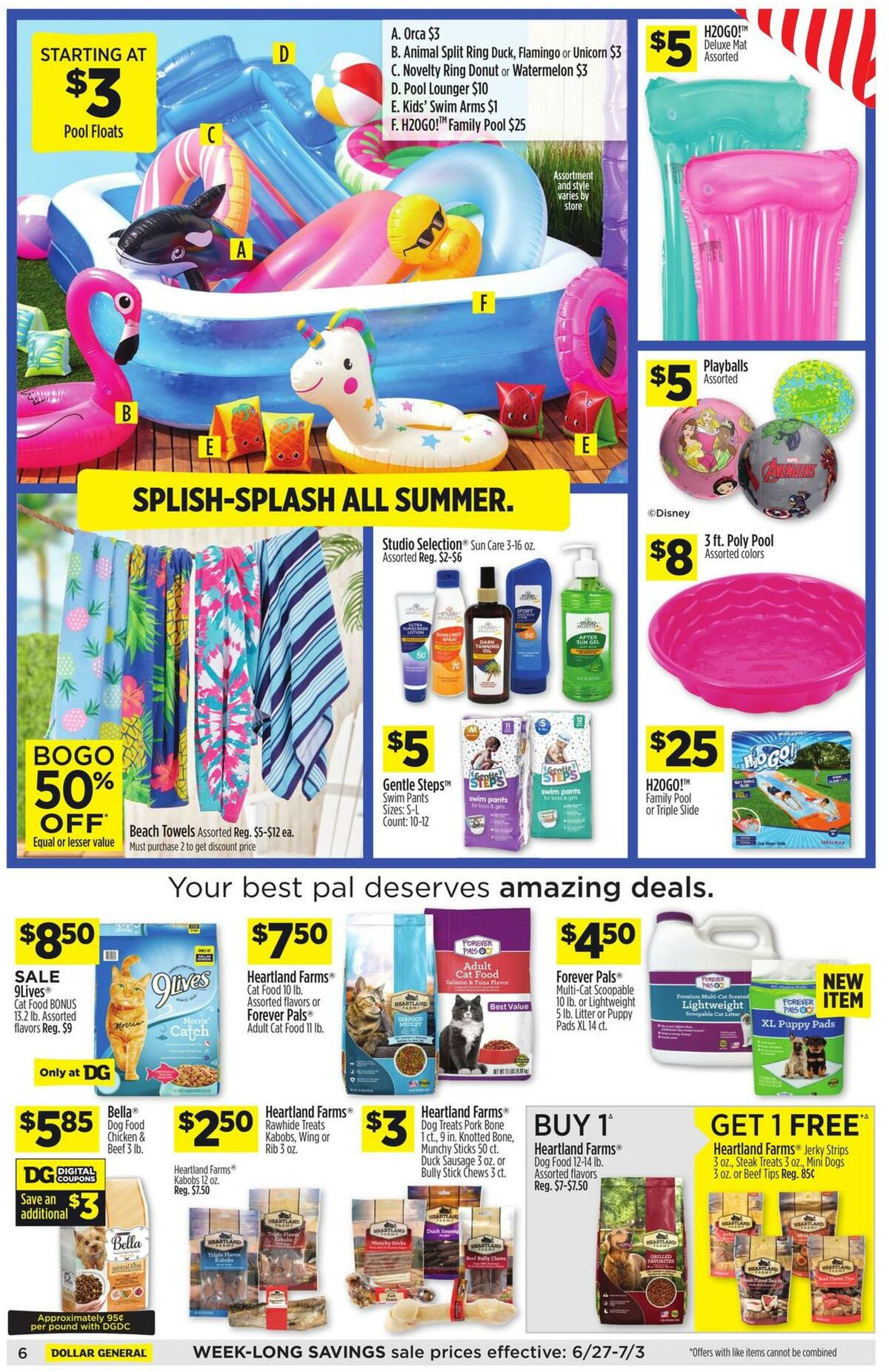 Dollar General Weekly Ad from June 27