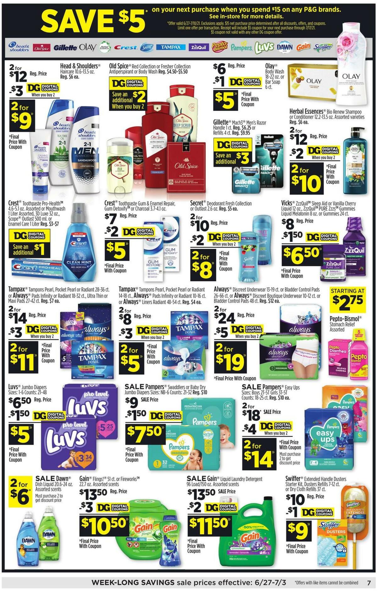 Dollar General Weekly Ad from June 27