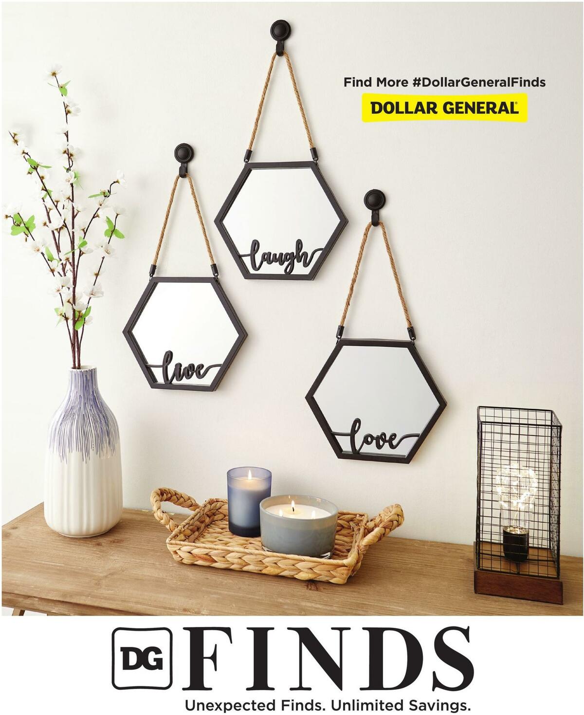 Dollar General Unexpected Finds. Unlimited Savings. Weekly Ad from June 27
