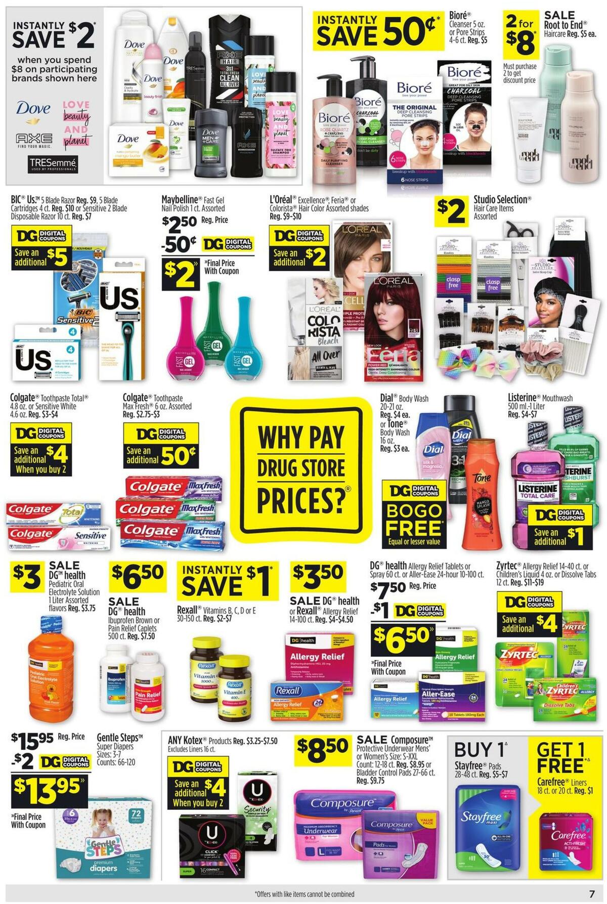 Dollar General Weekly Ad from August 1
