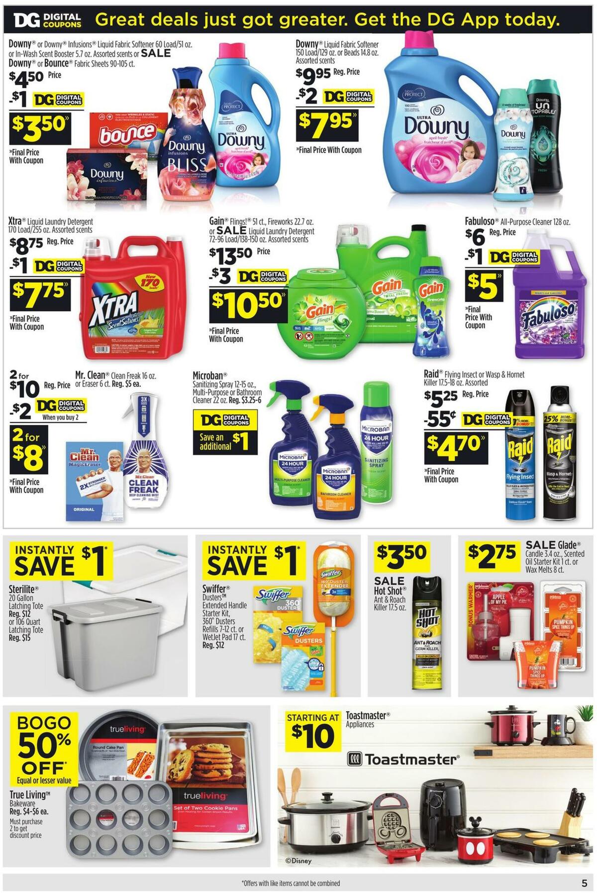 Dollar General Weekly Ad from September 19