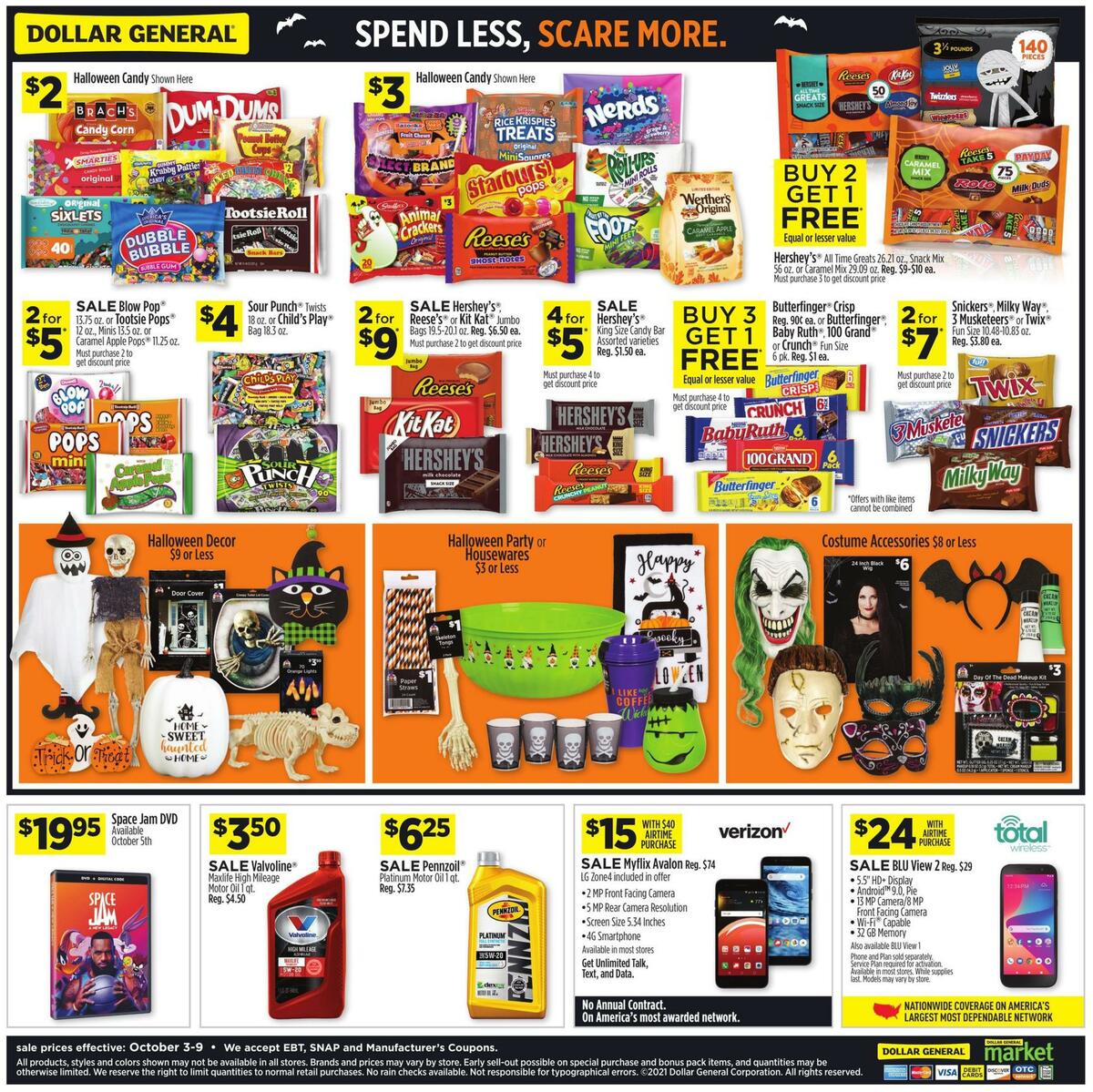 Dollar General Weekly Ad from October 3