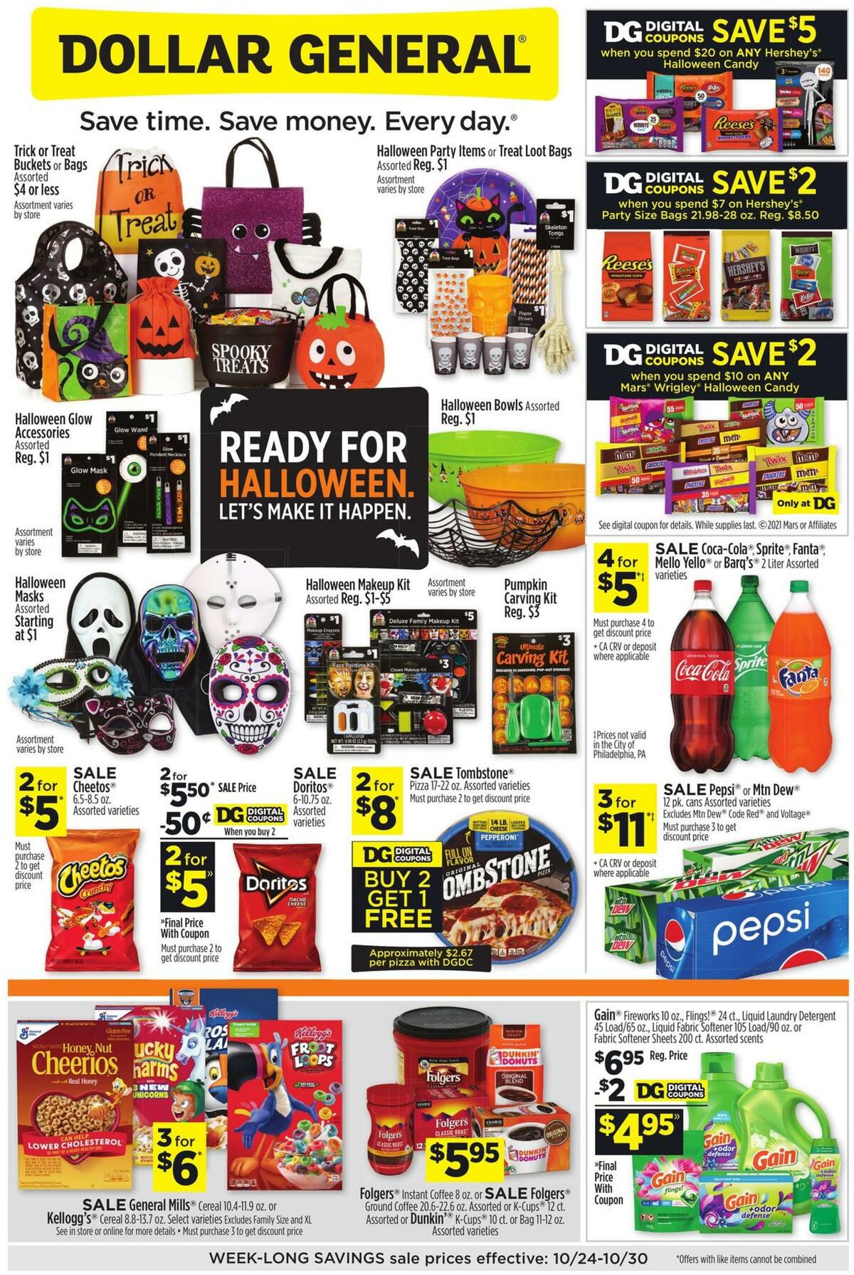 Dollar General Weekly Ad from October 24