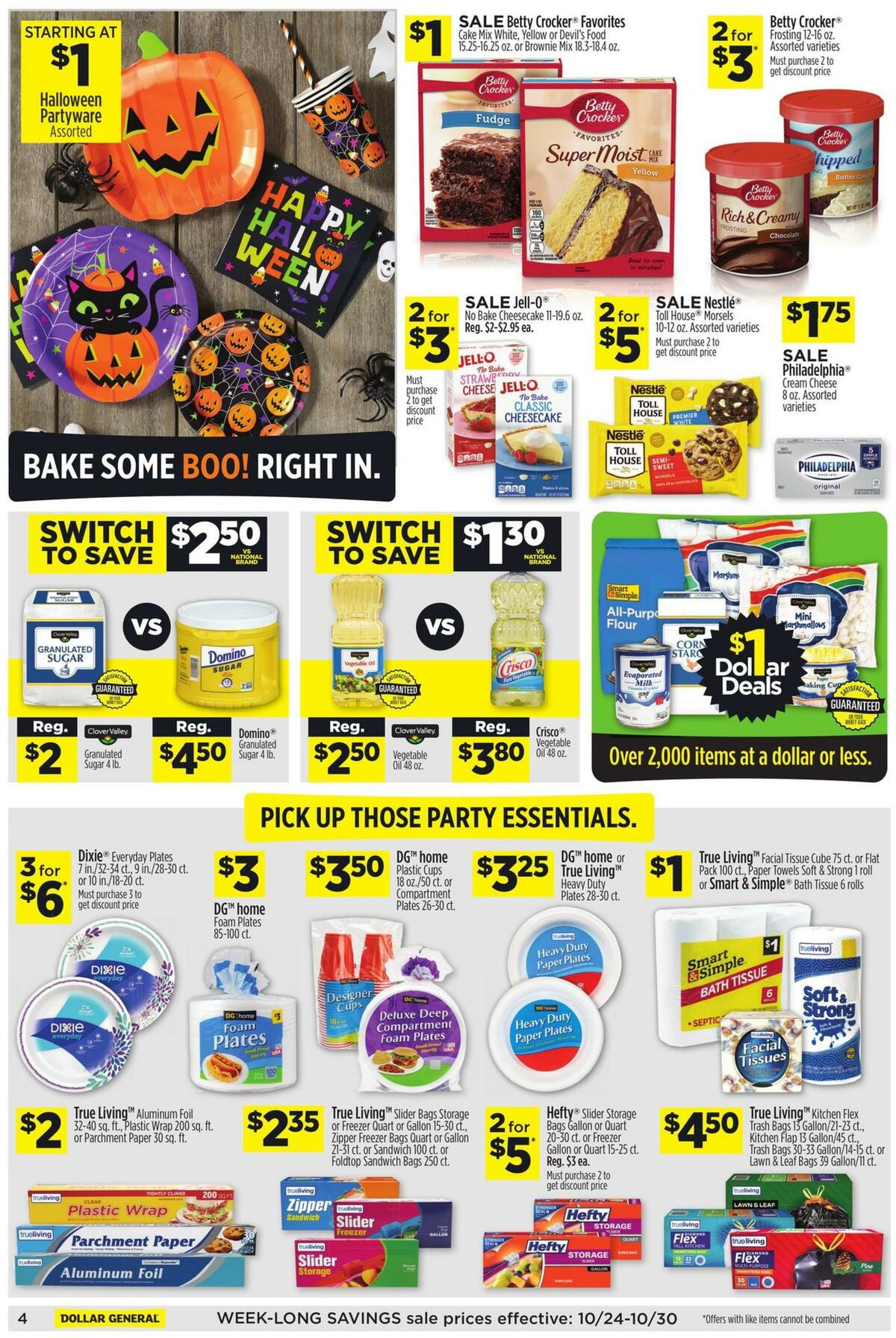 Dollar General Weekly Ad from October 24