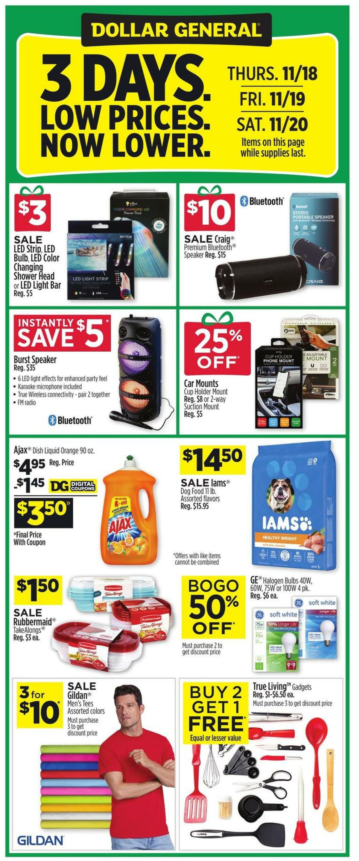 Dollar General Weekly Ad from November 14