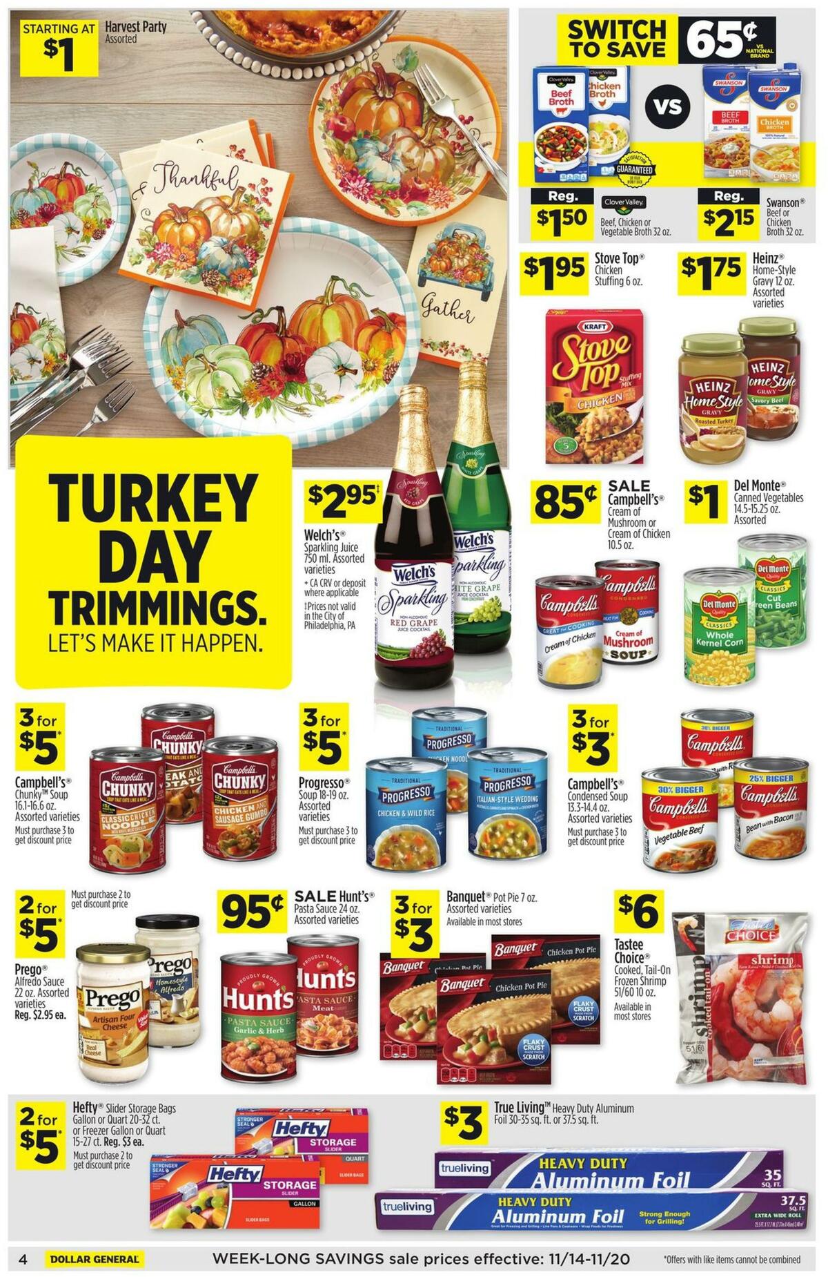 Dollar General Weekly Ad from November 14