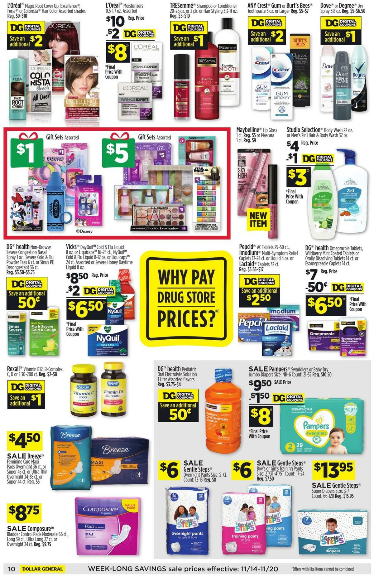 Dollar General Weekly Ad from November 14