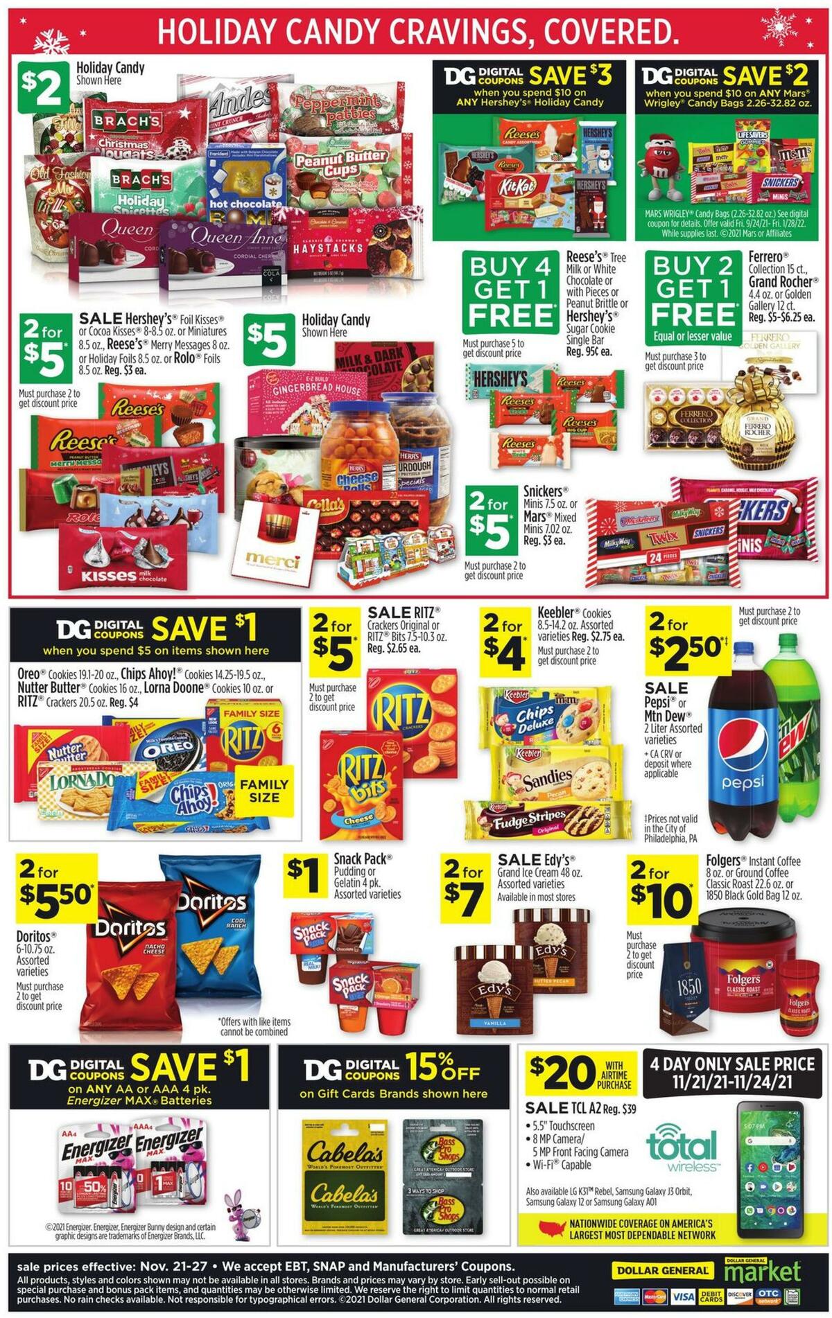 Dollar General Weekly Ad from November 21
