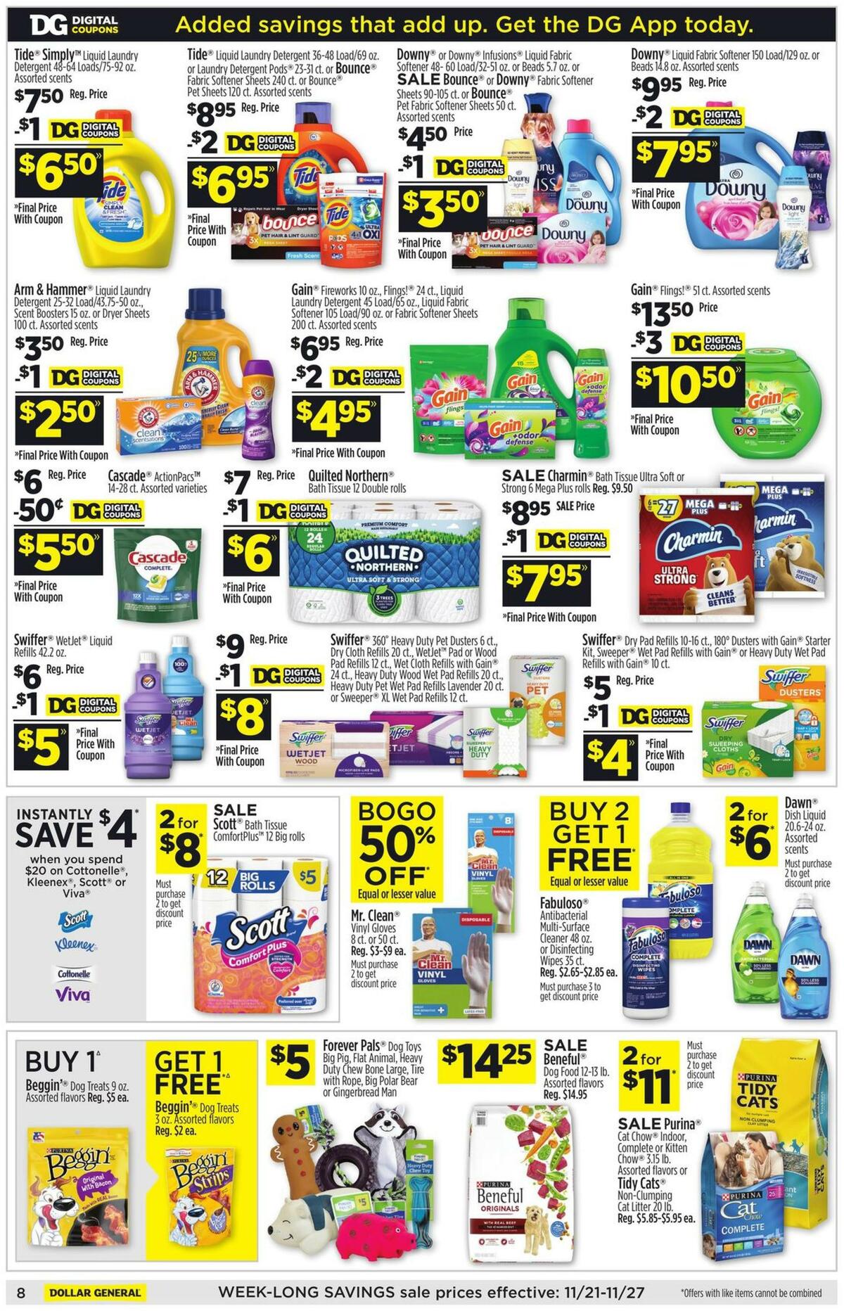 Dollar General Weekly Ad from November 21