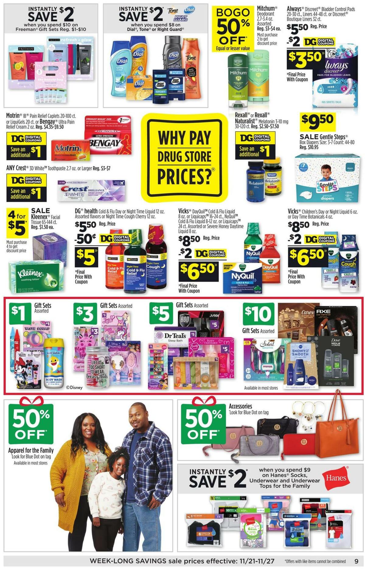 Dollar General Weekly Ad from November 21
