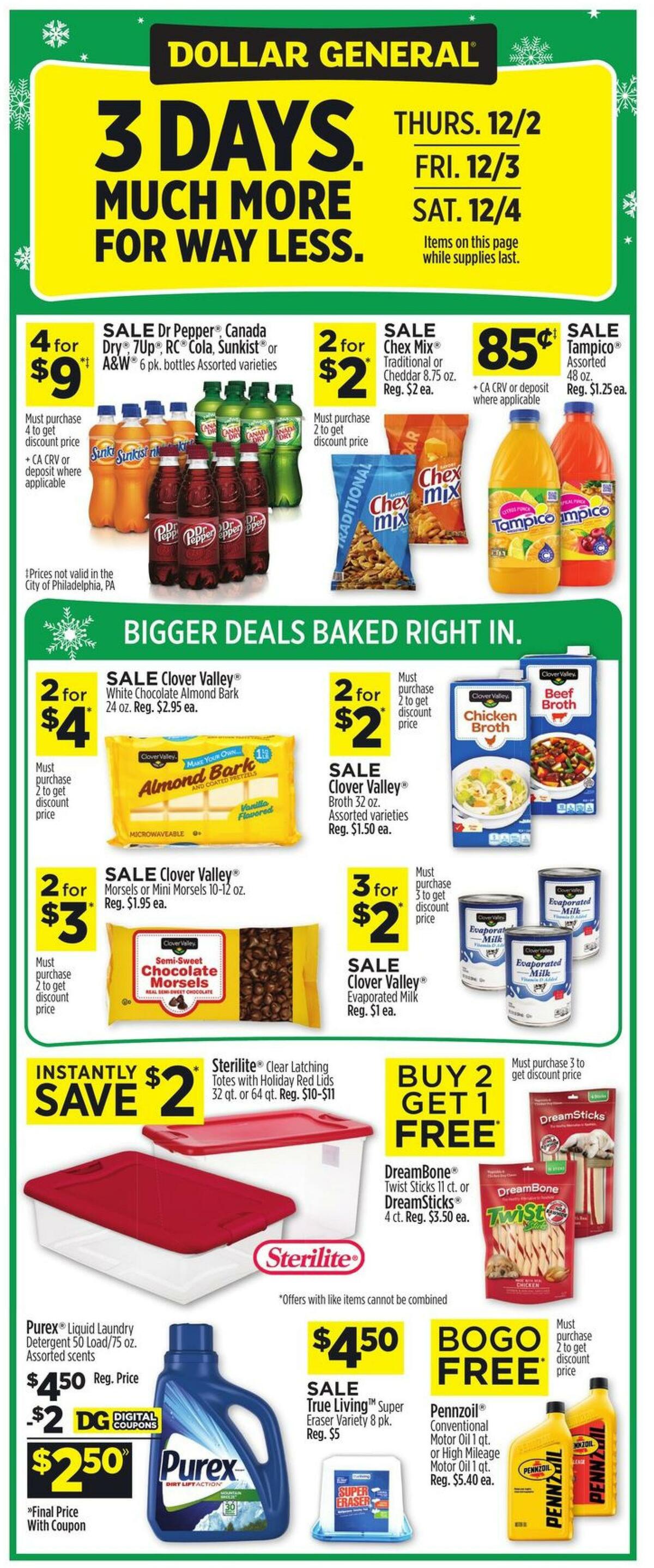 Dollar General Weekly Ad from November 28