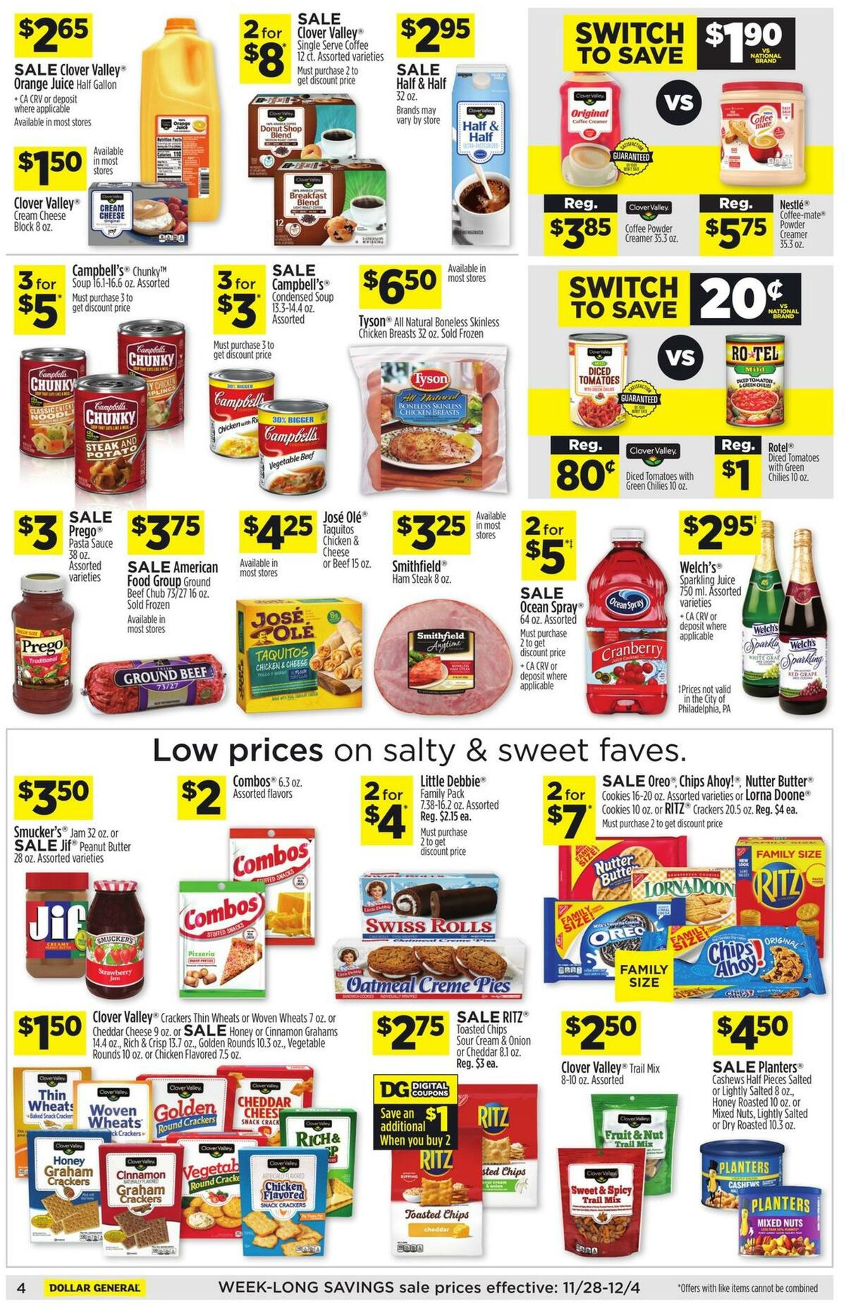 Dollar General Weekly Ad from November 28