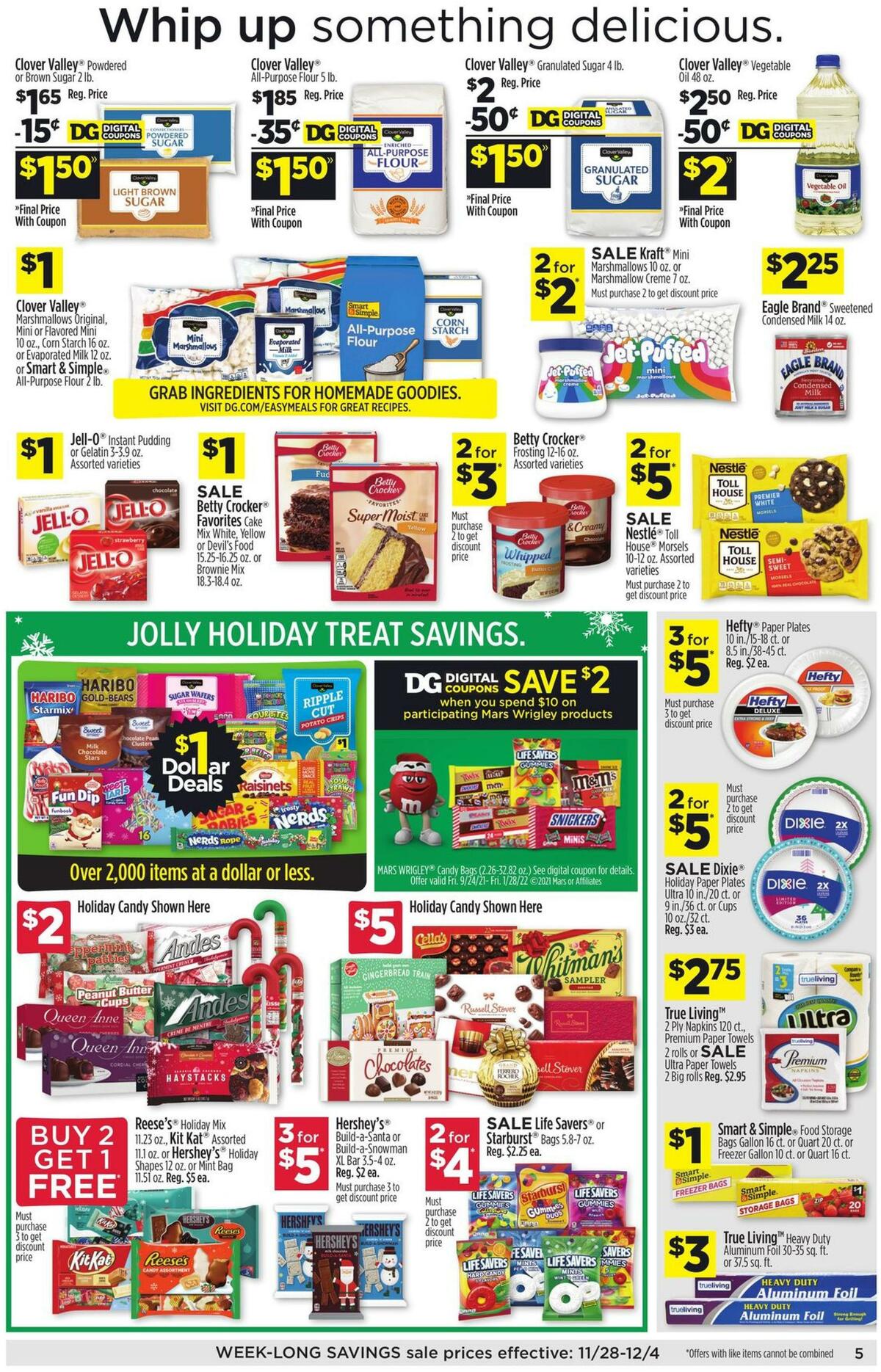Dollar General Weekly Ad from November 28
