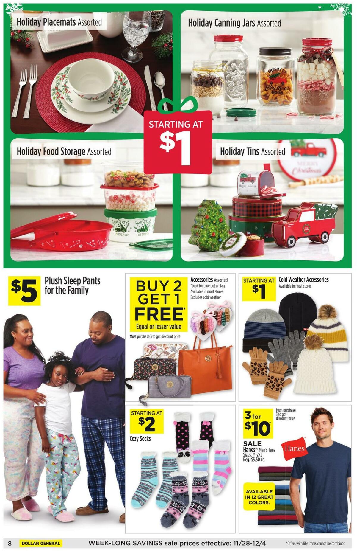 Dollar General Weekly Ad from November 28