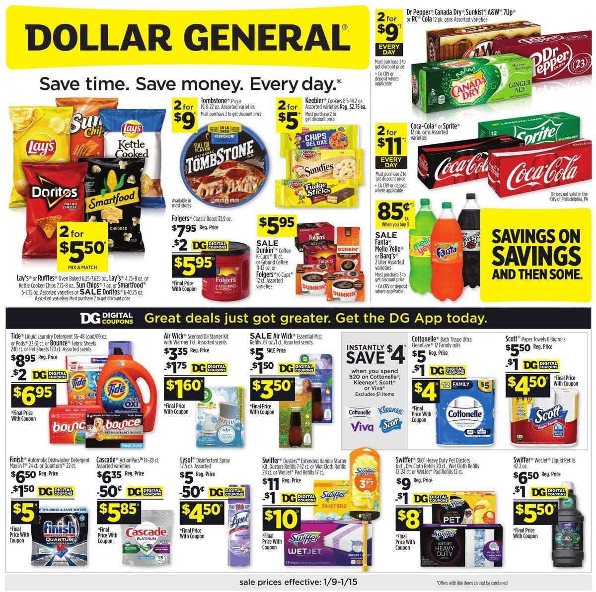 Dollar General Weekly Ad from January 9