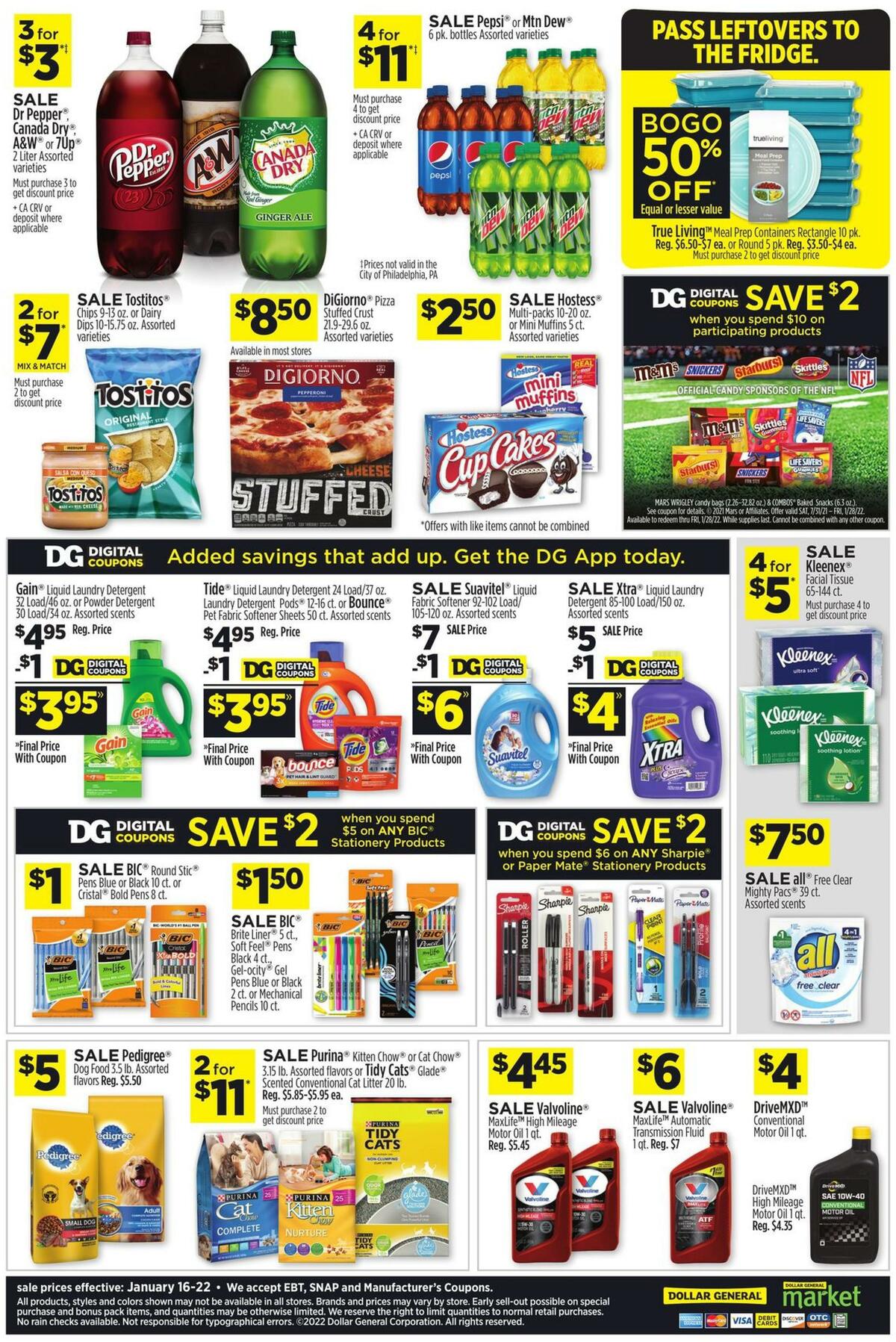 Dollar General Weekly Ad from January 16