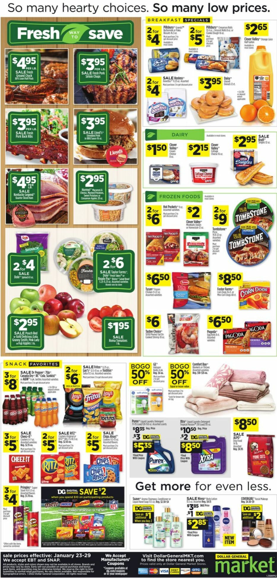 Dollar General Market Ad Weekly Ad from January 23