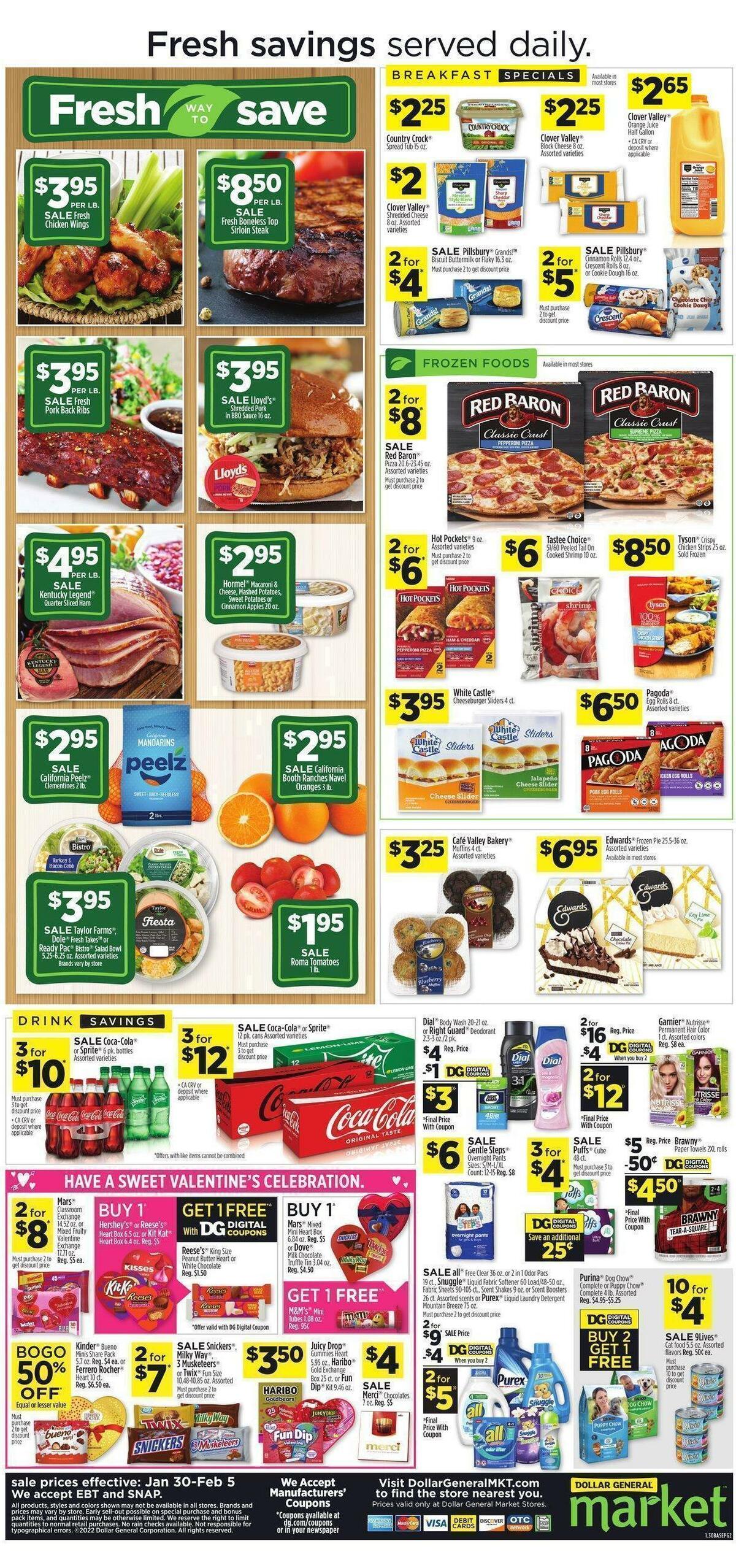 Dollar General Market Ad Weekly Ad from January 30