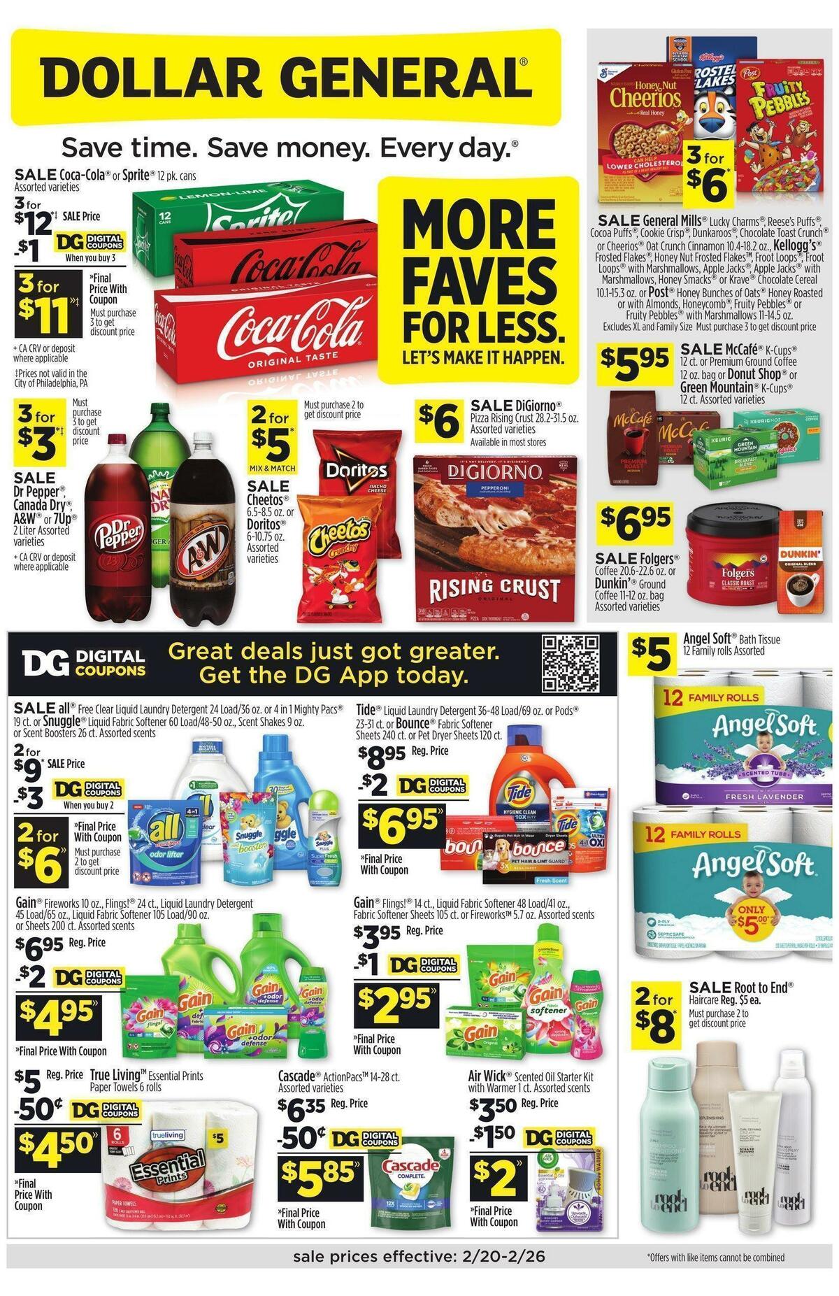 Dollar General Weekly Ad from February 20