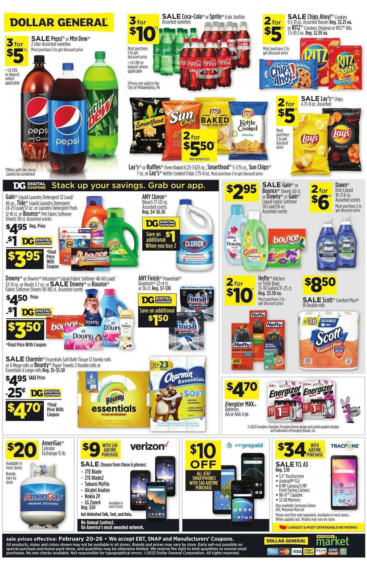 Dollar General Weekly Ad from February 20
