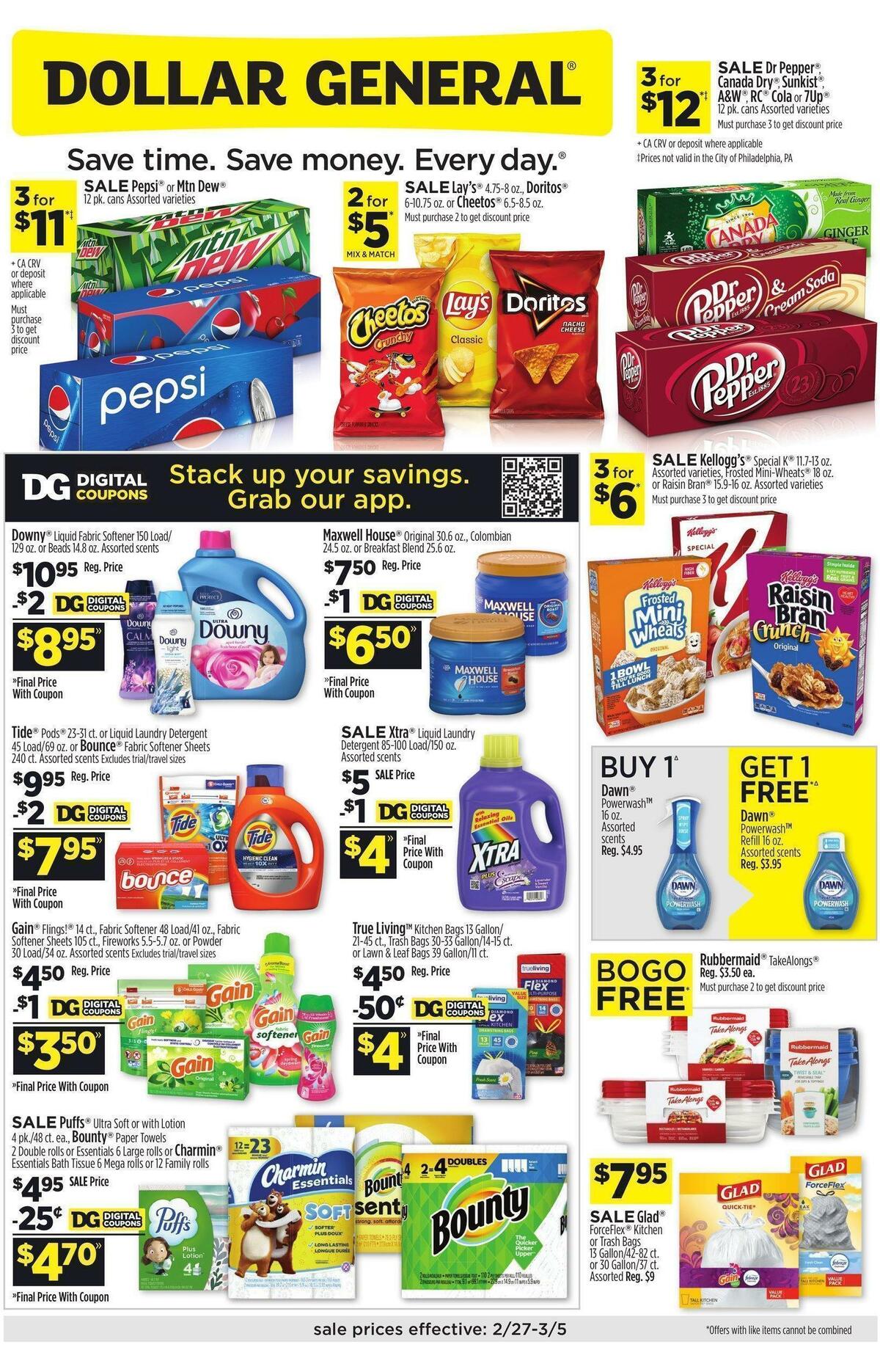 Dollar General Weekly Ad from February 27