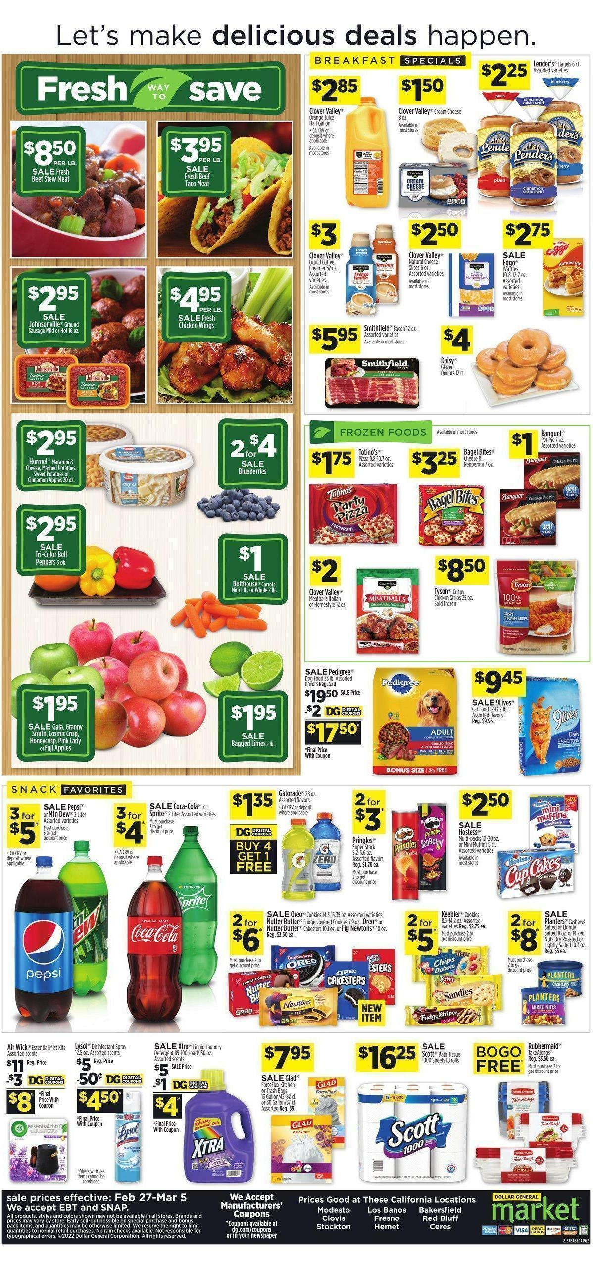 Dollar General Market Ad Weekly Ad from February 27