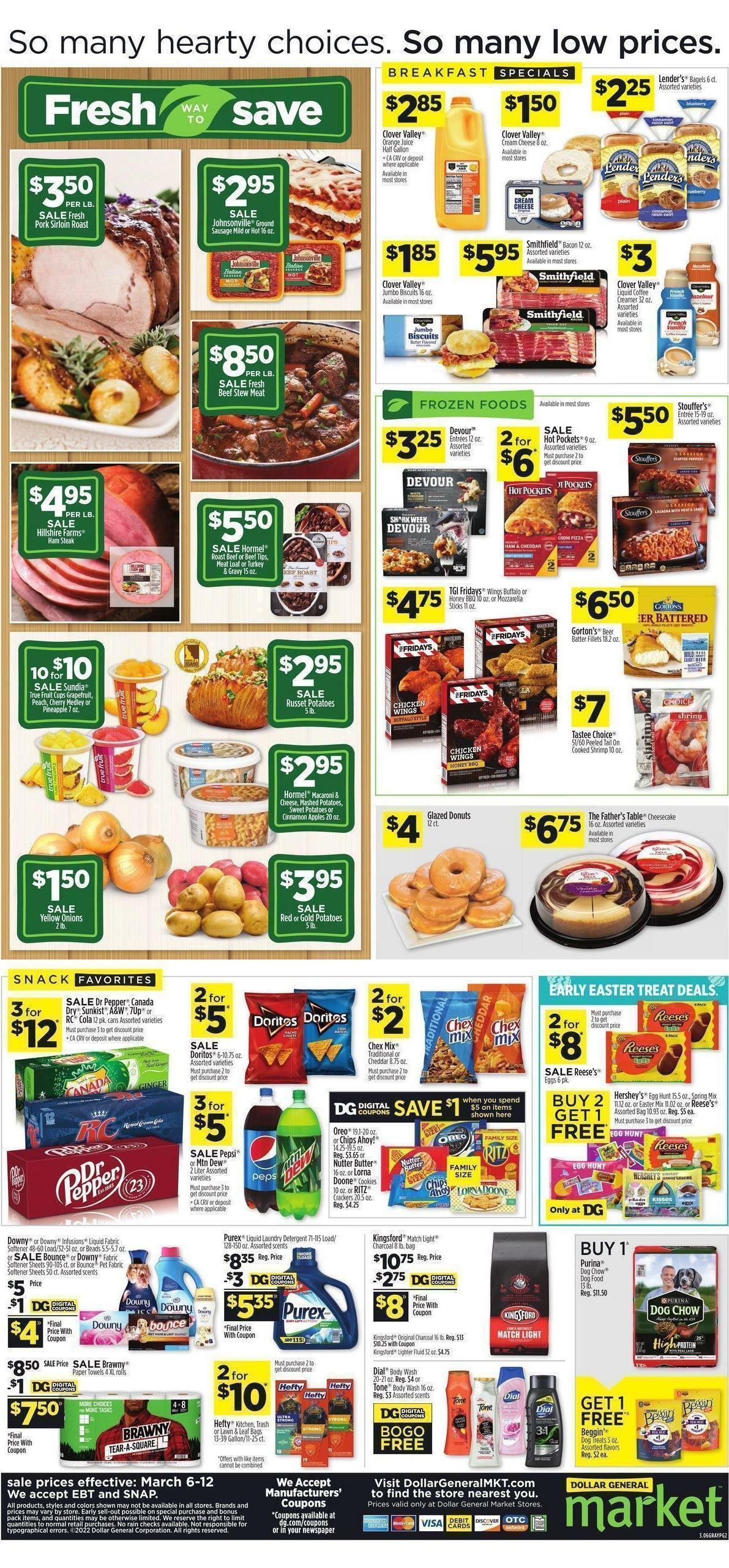 Dollar General Market Ad Weekly Ad from March 6