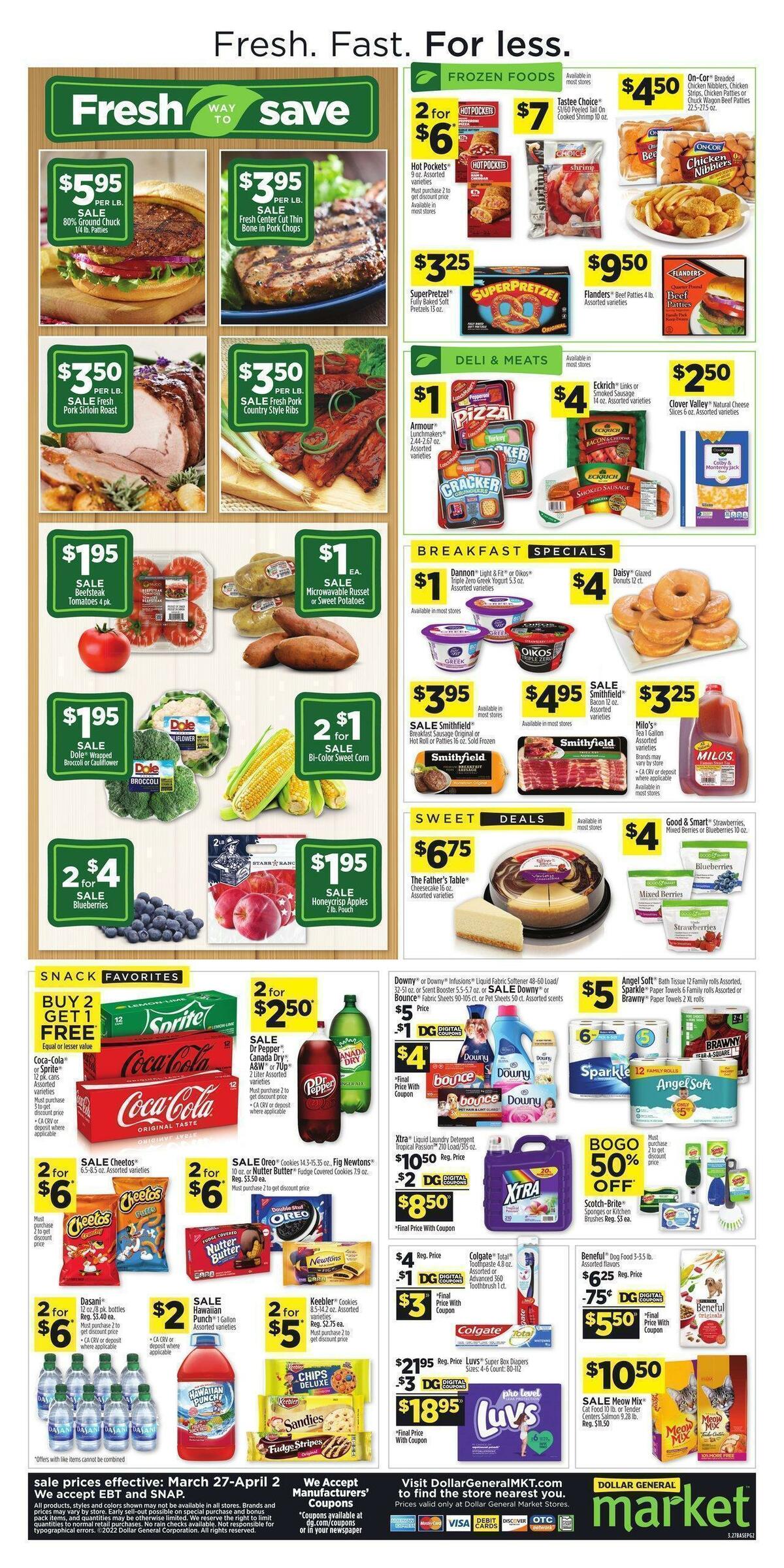 Dollar General Market Ad Weekly Ad from March 27