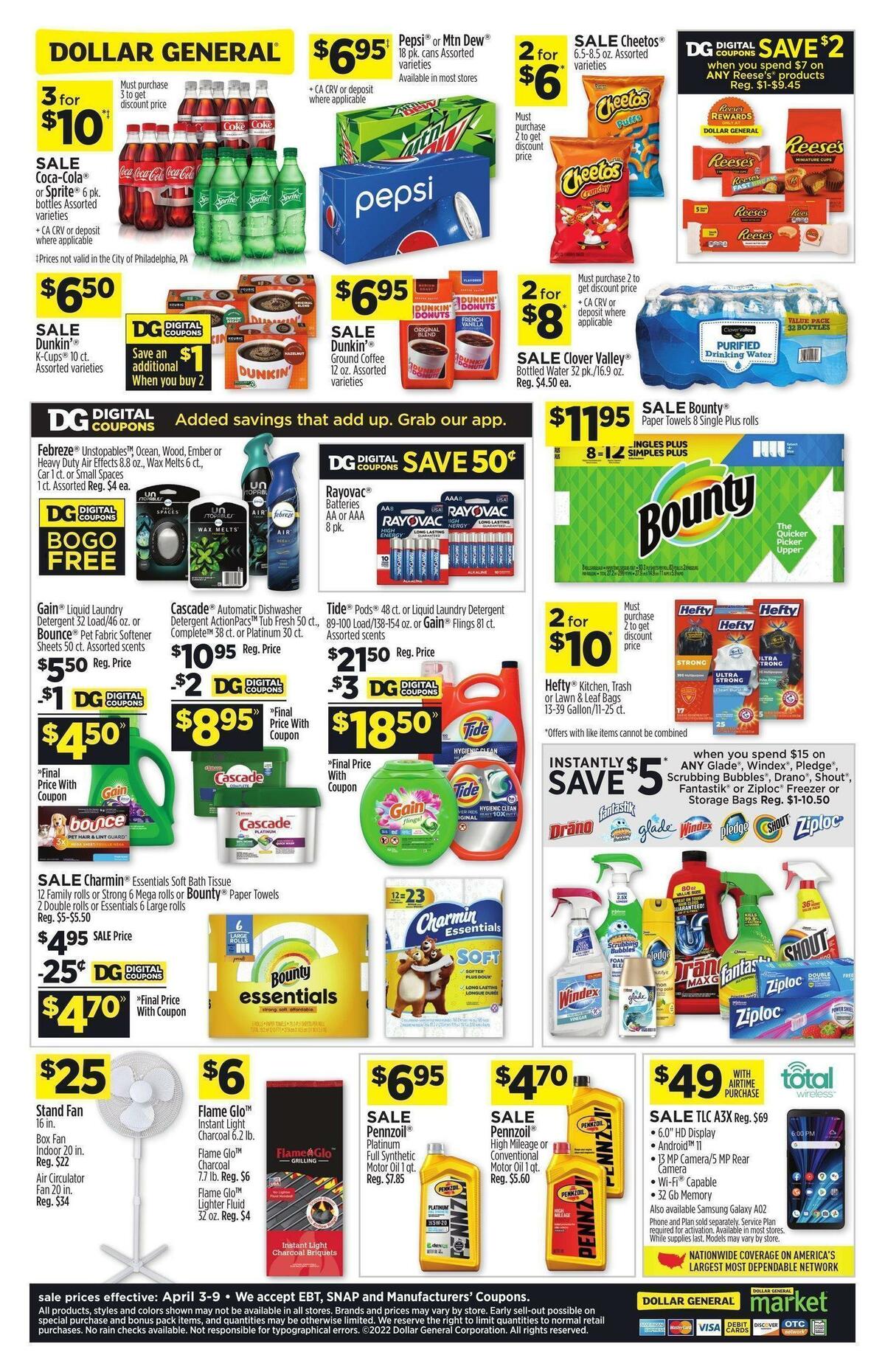 Dollar General Weekly Ad from April 3