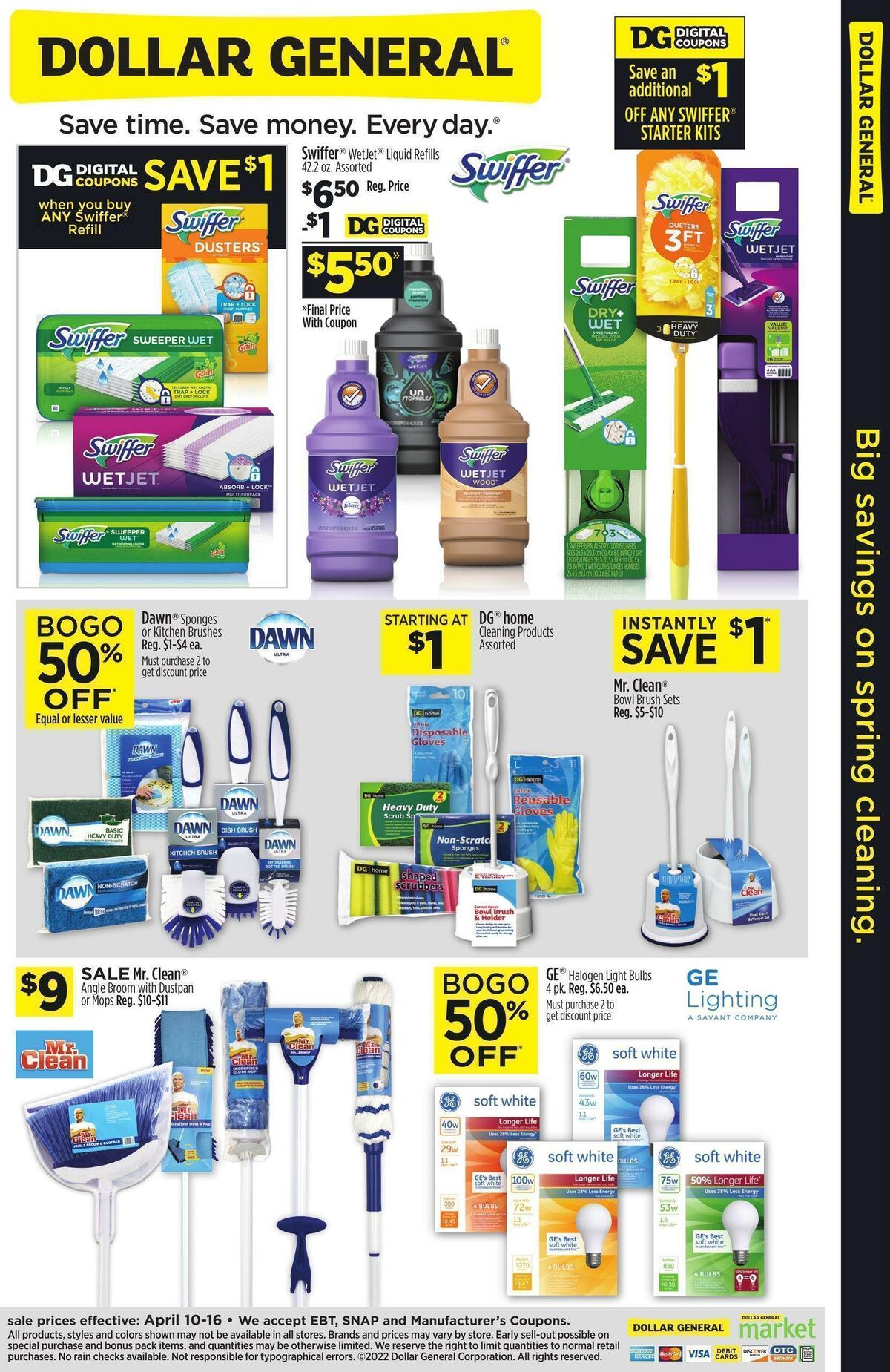 Dollar General Cleaning Deals Weekly Ad from April 10