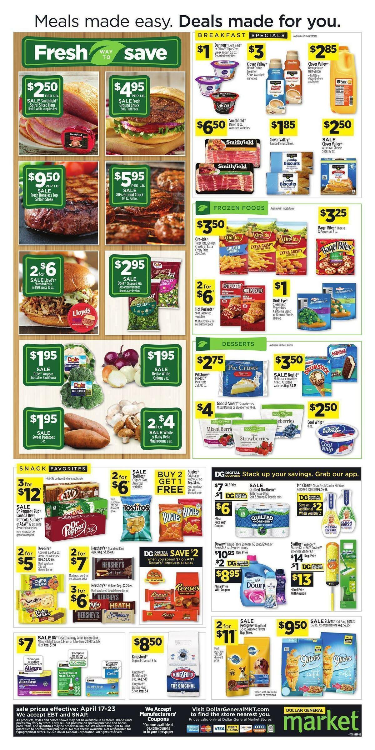 Dollar General Market Ad Weekly Ad from April 17