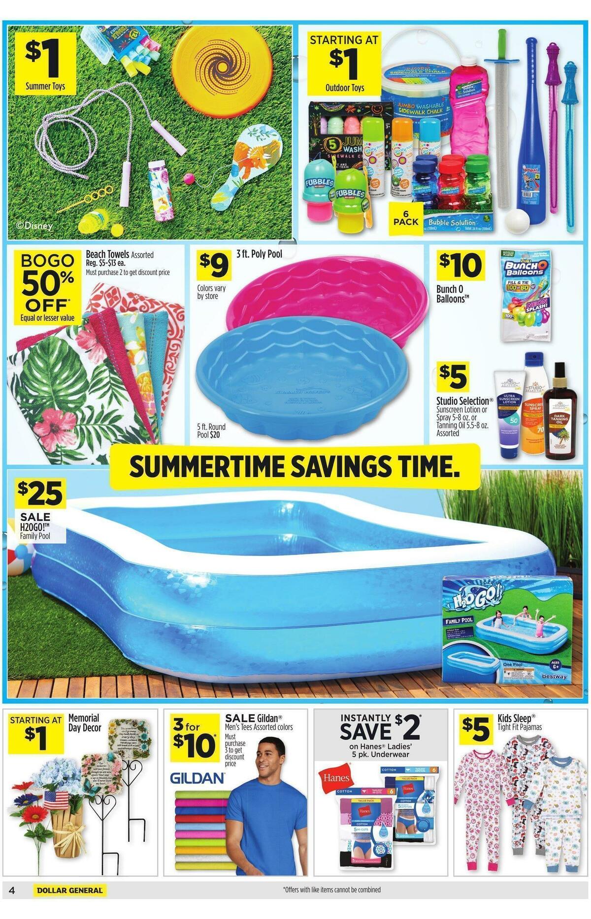 Dollar General Weekly Ad from May 8