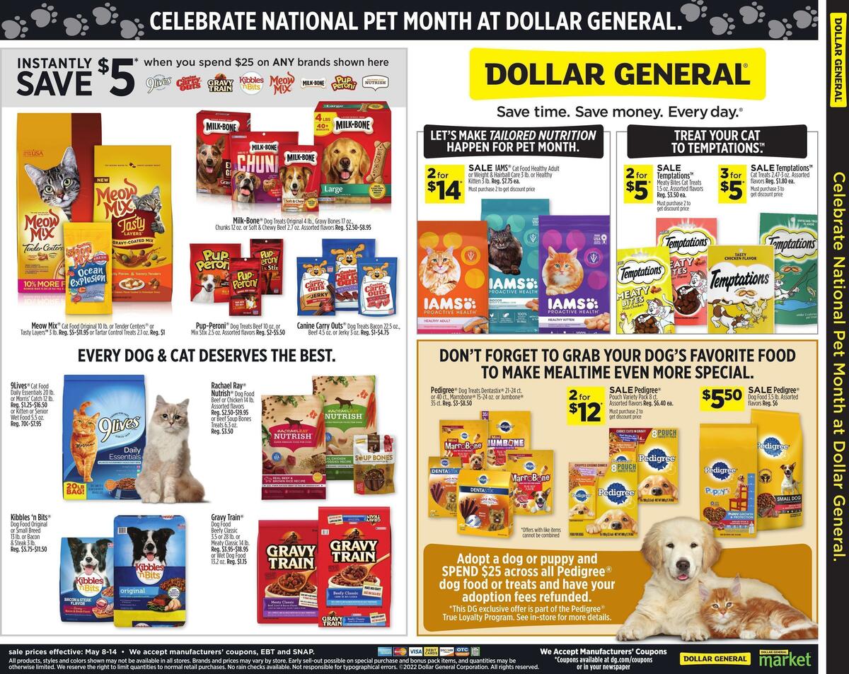 Dollar General Weekly Ad from May 8