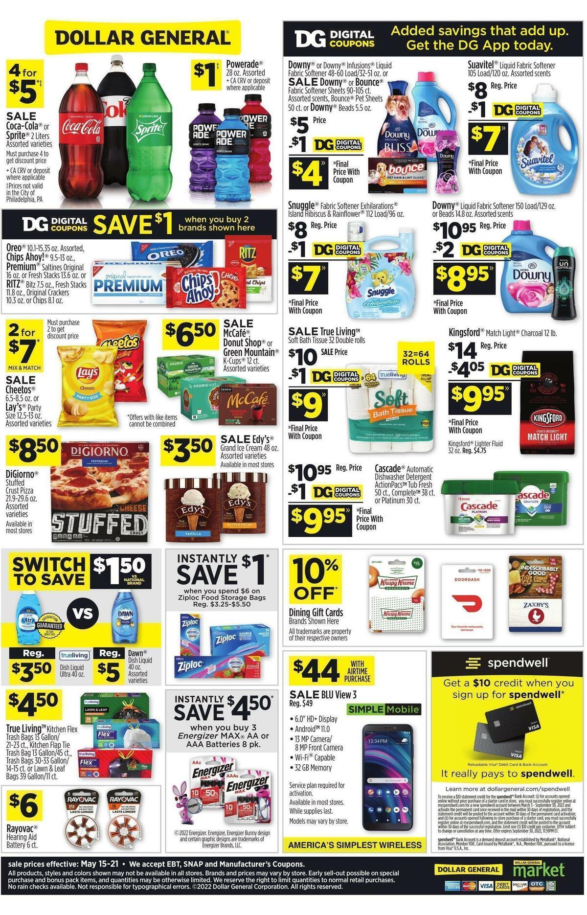 Dollar General Weekly Ad from May 15