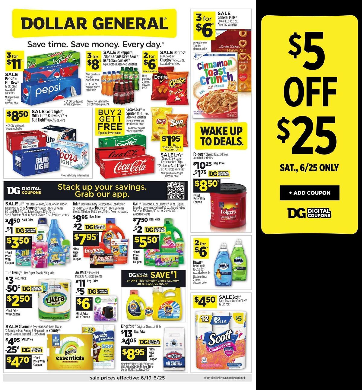 Dollar General Weekly Ad from June 19