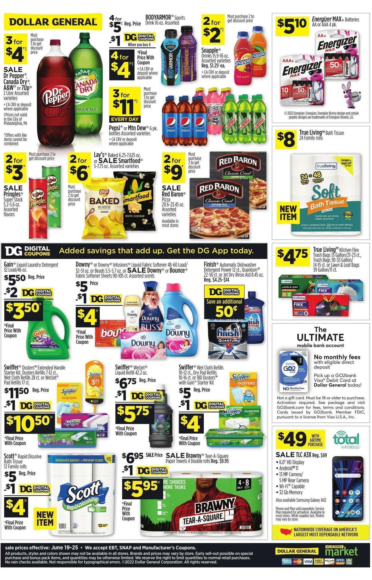 Dollar General Weekly Ad from June 19
