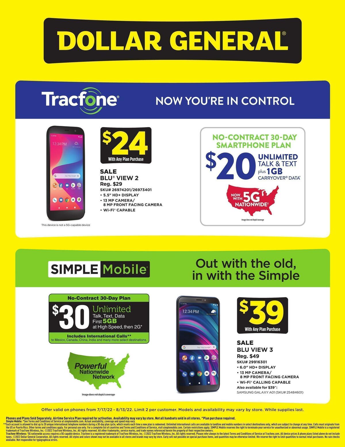 Dollar General Ad Weekly Ad from July 17